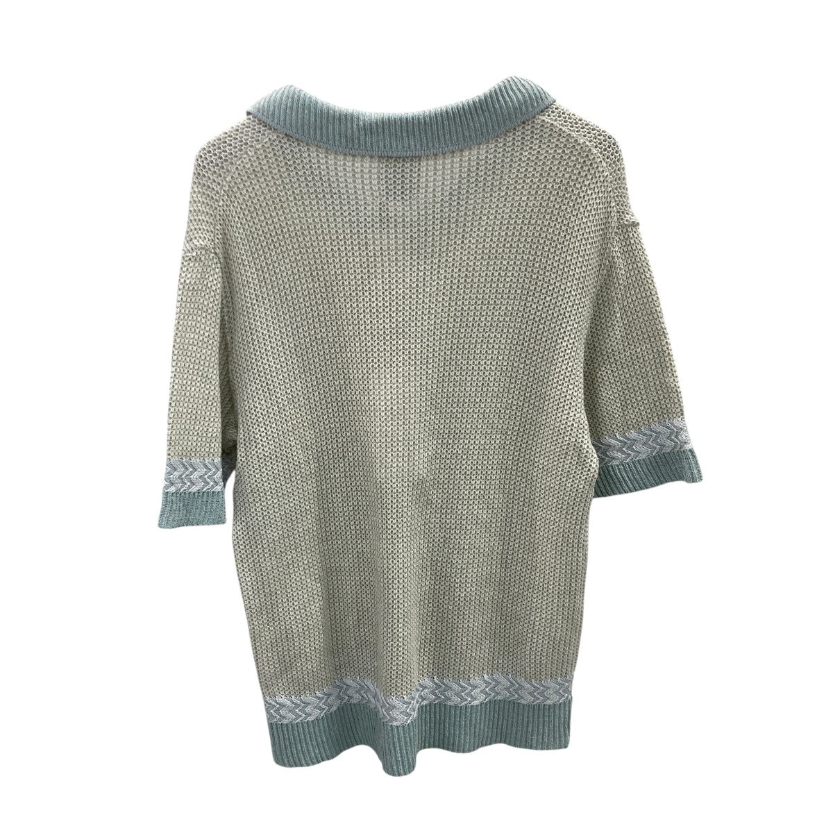 ニットポロシャツ0022024SS