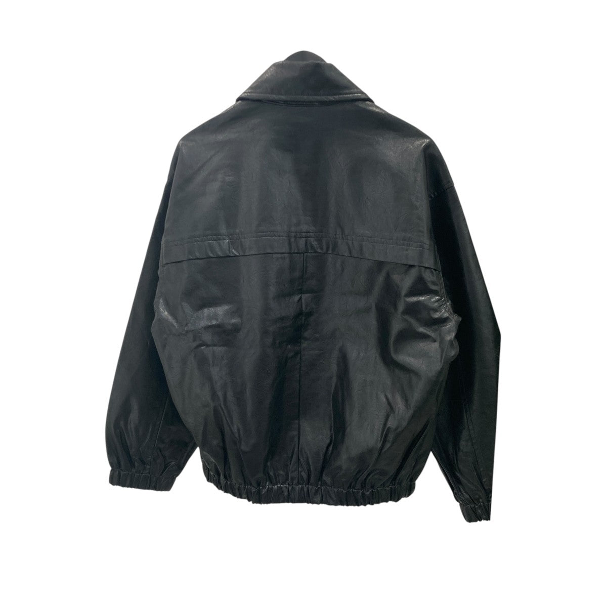 CODA BLACK SYNTHETIC LEATHER CLUB JACKETエコレザージャケット 古着・中古-3枚目のアイテム画像