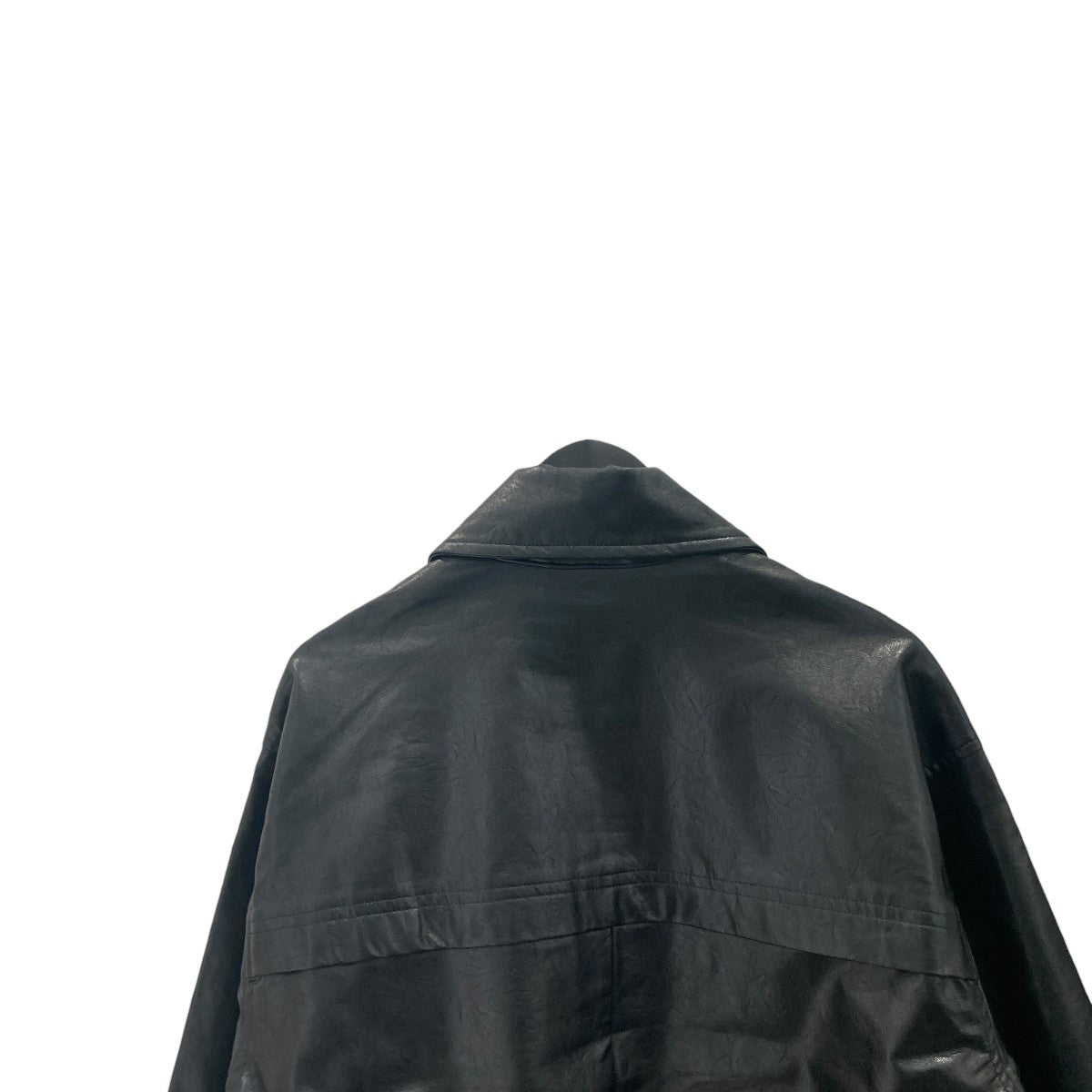 CODA BLACK SYNTHETIC LEATHER CLUB JACKETエコレザージャケット 古着・中古-4枚目のアイテム画像