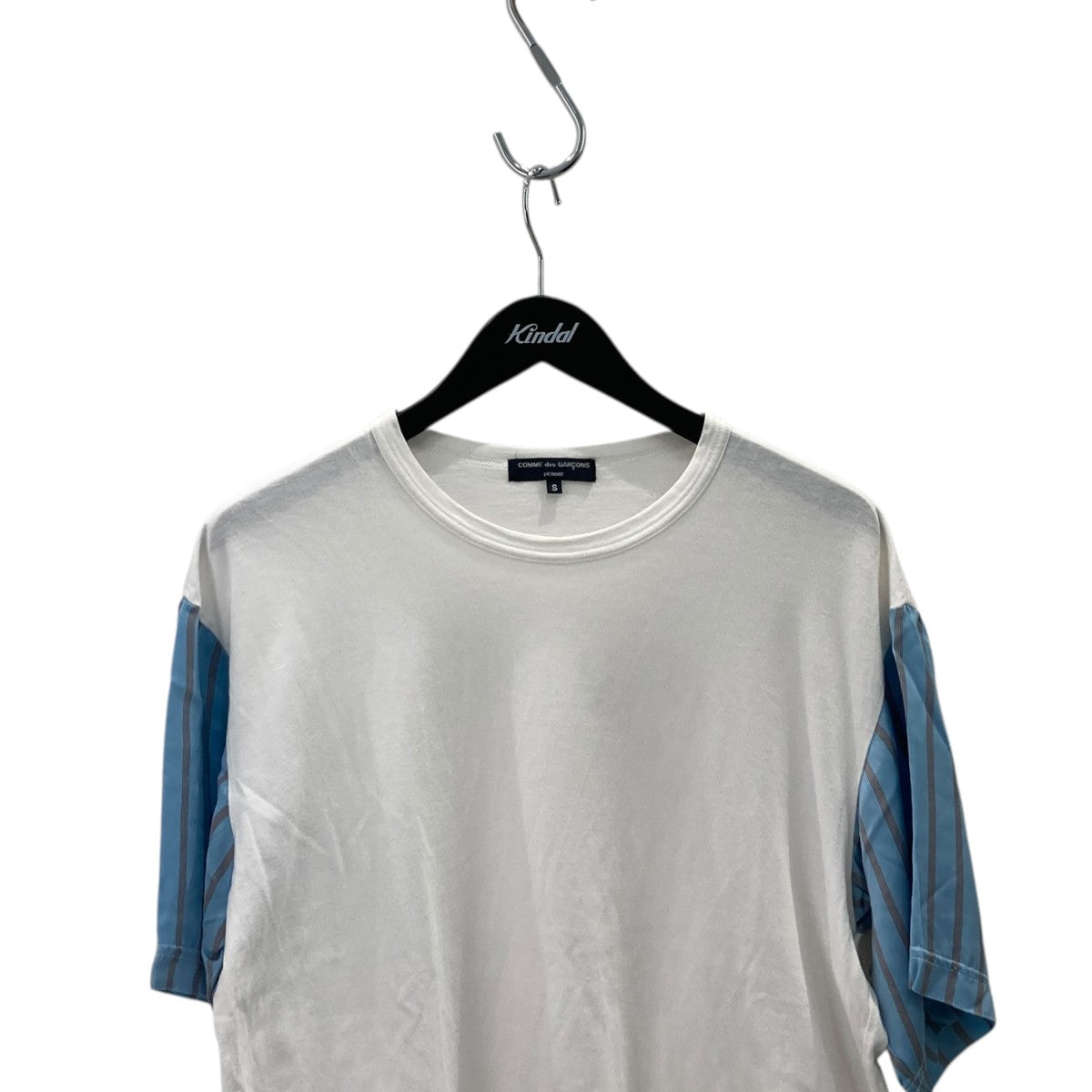 AD2003 袖切り替え半袖Tシャツ／半袖カットソーHM-T004