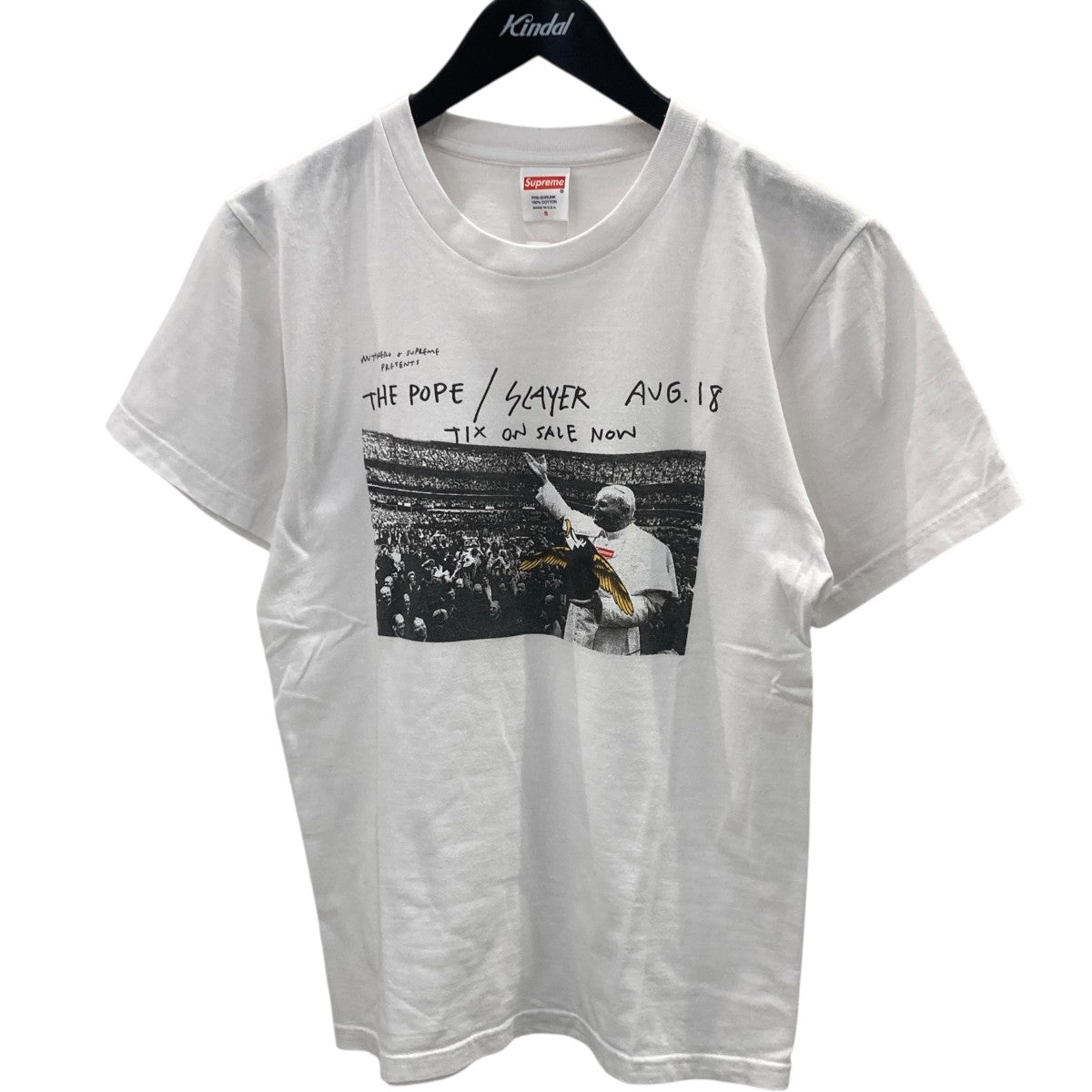 Pope TeeプリントTシャツ