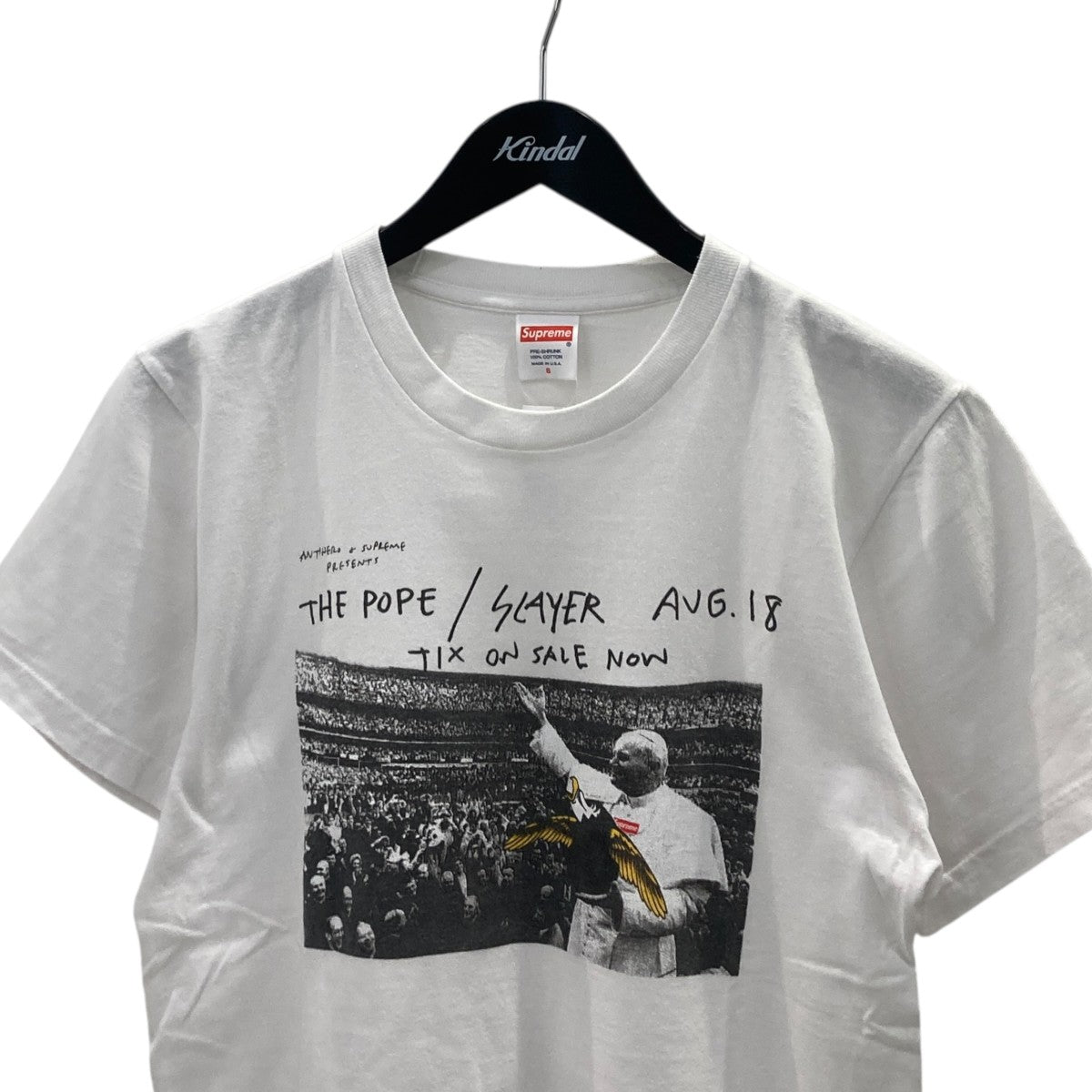 Pope TeeプリントTシャツ