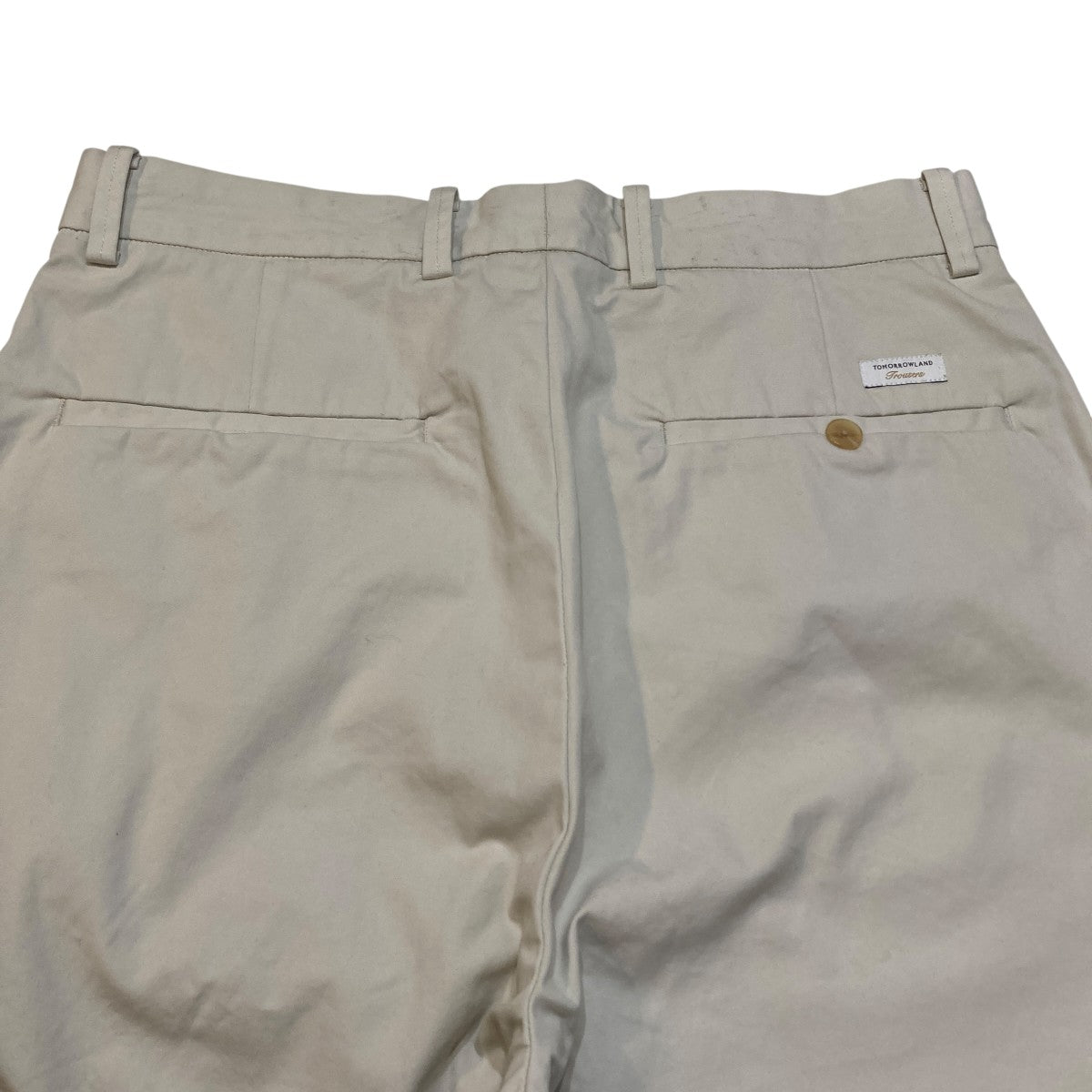 60／3 コットンオックスフォード 1プリーツバレルパンツパンツ63045404034
