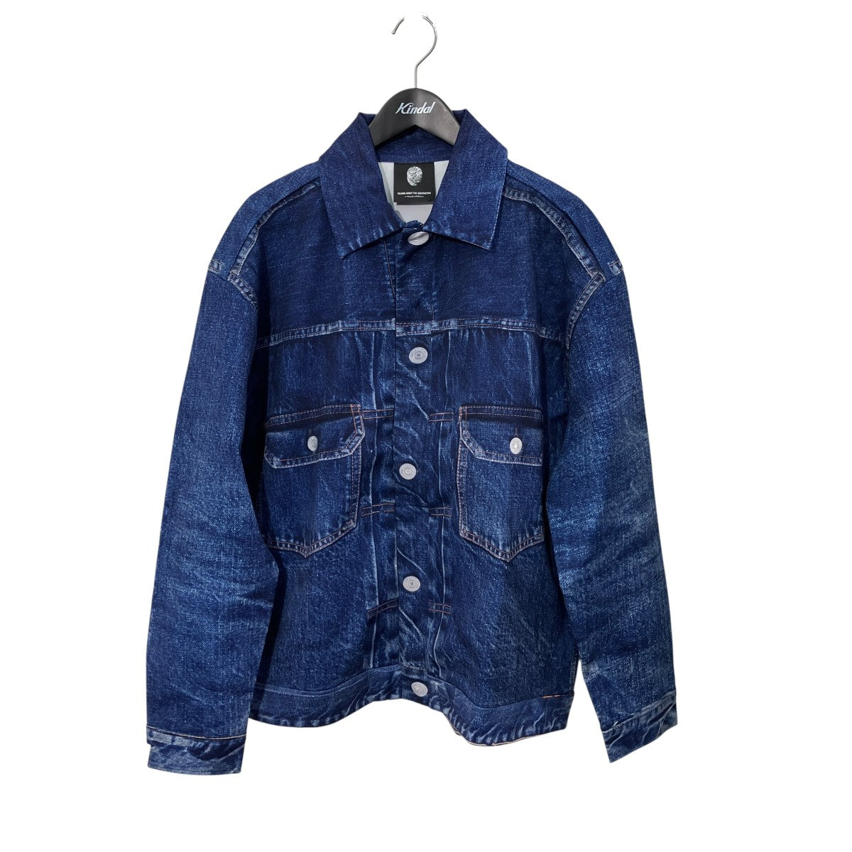 2nd Type Denim Print JacketデニムプリントジャケットNPT-J-002