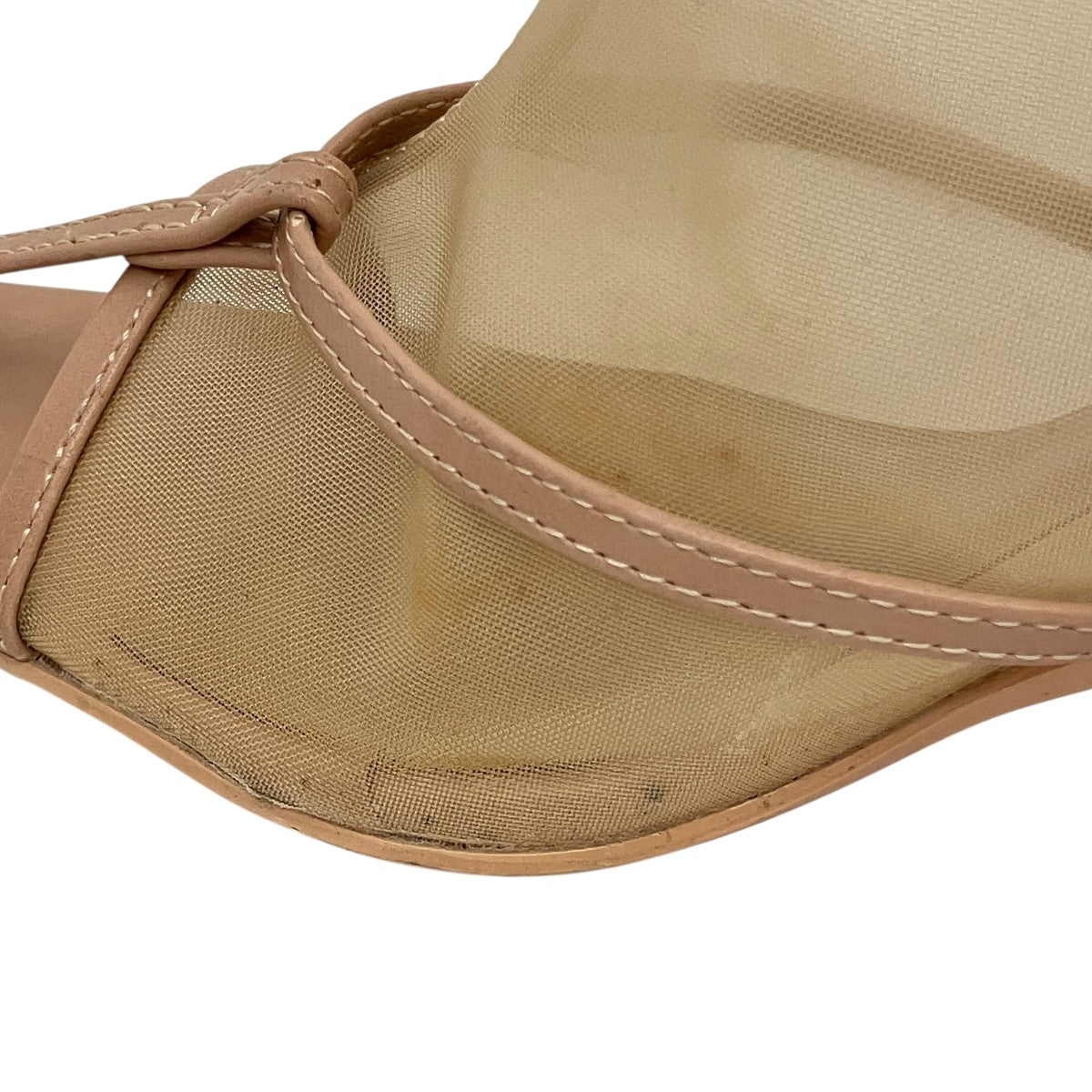 AMERI(アメリ) SANDAL LIKE BOOTSブーツ ベージュ サイズ S(22.5cm