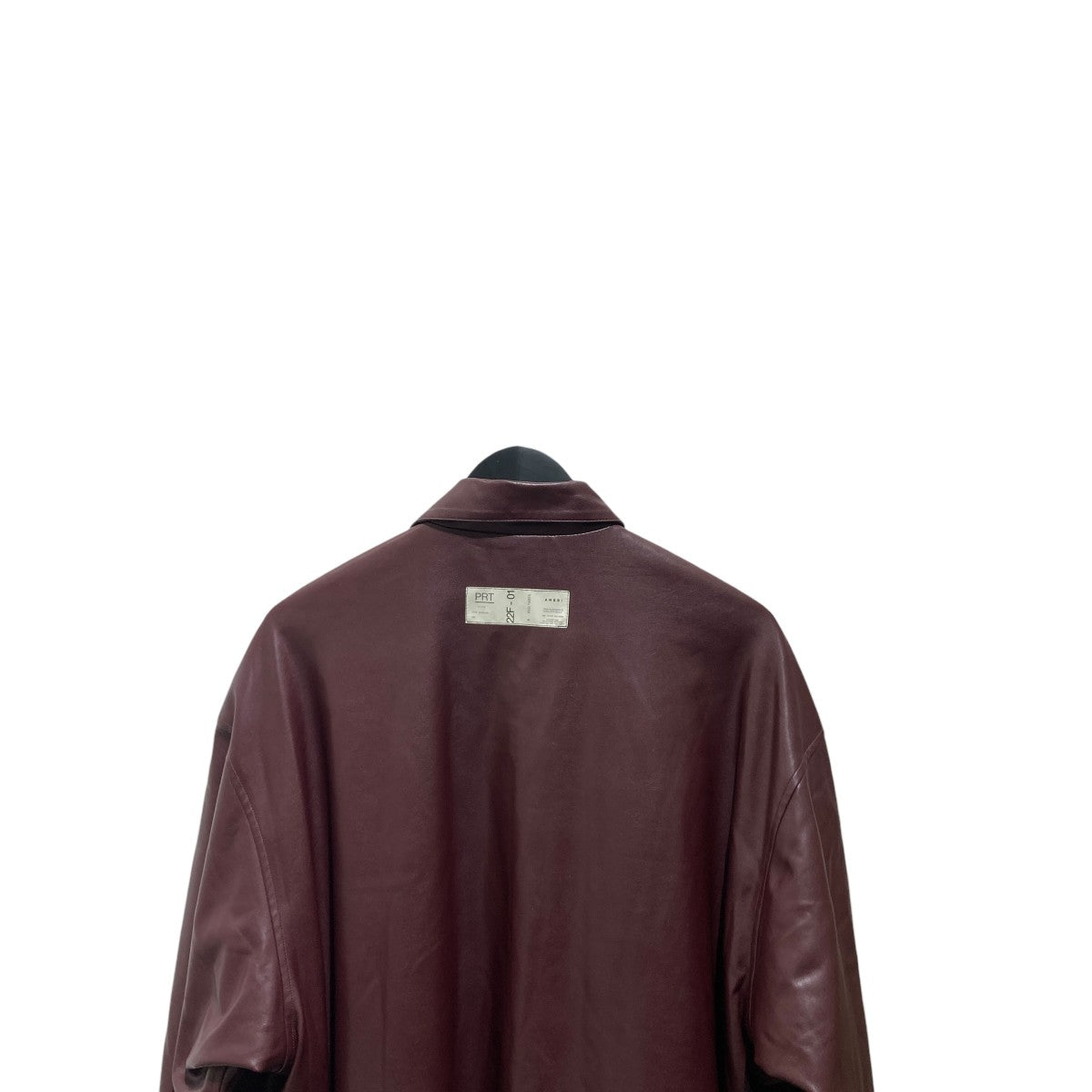 FAKE LEATHER SHIRT JACKETフェイクレザーシャツジャケット02220660900