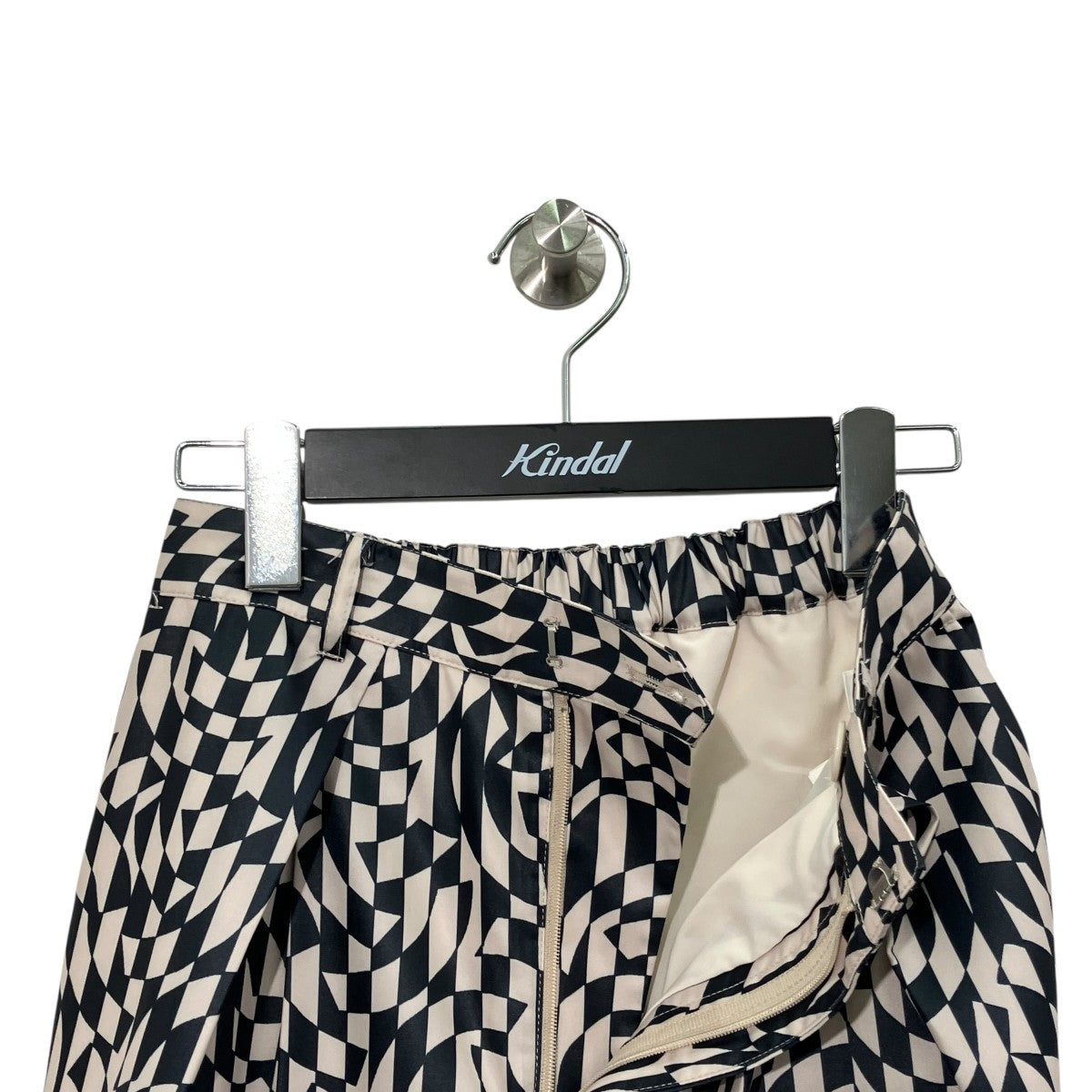 GEOMETRIC PATTERN LOOSE PANTタックパンツ01210860990