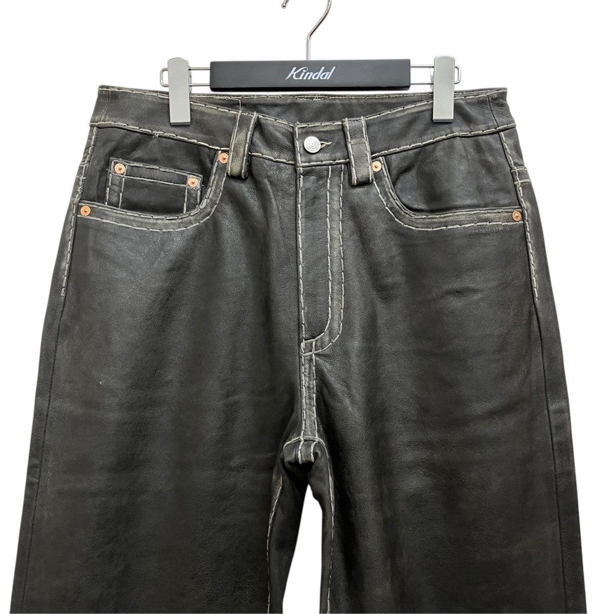 25AW ×True Religion ／Loose Fit Leather Pant
