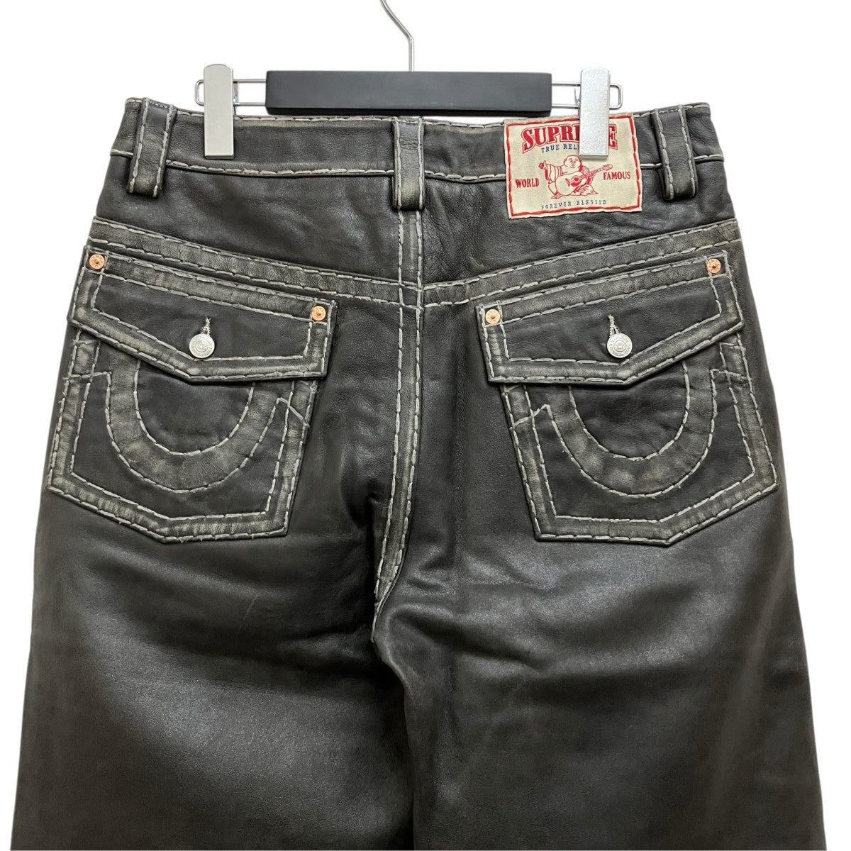 25AW ×True Religion ／Loose Fit Leather Pant