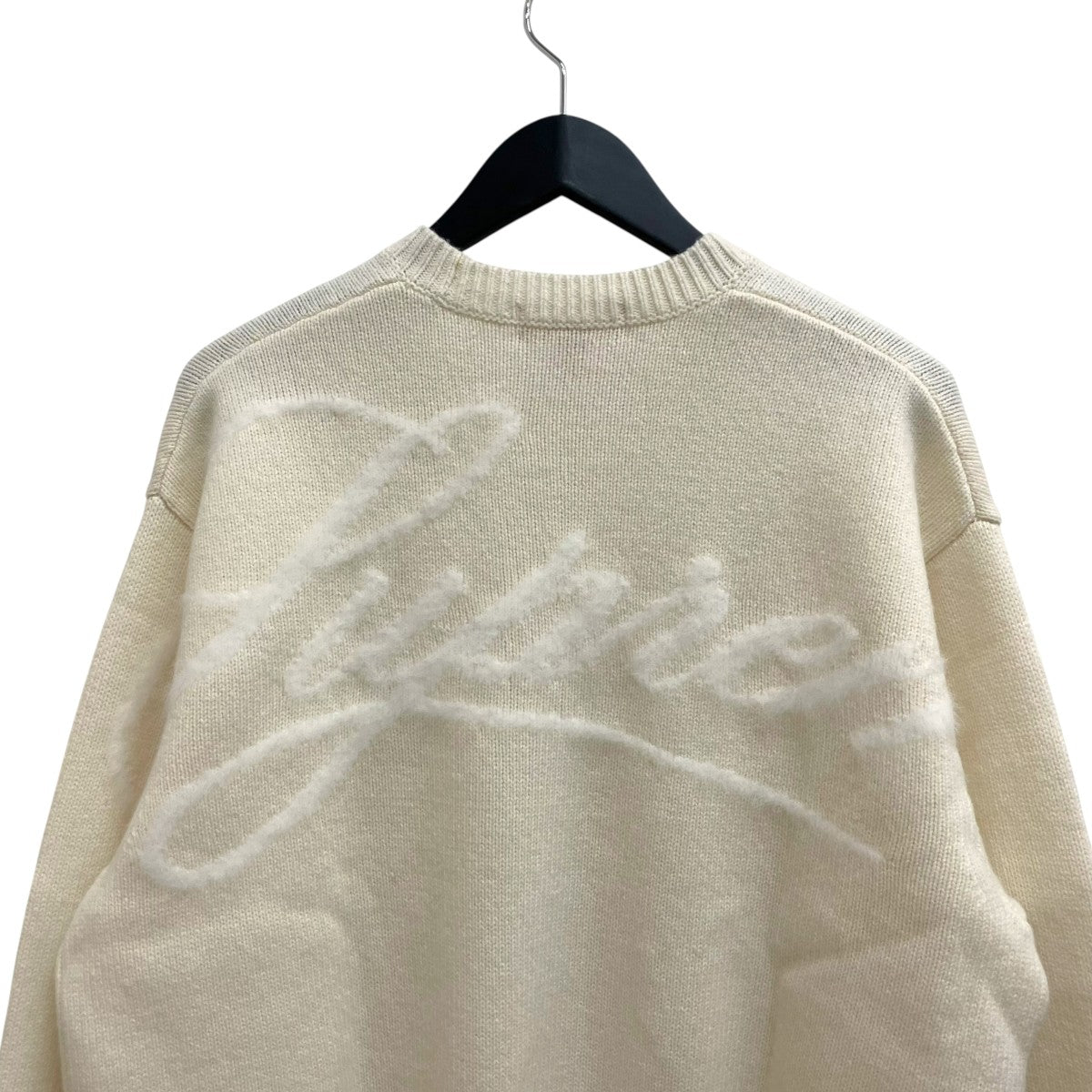 25AWAngora Script Sweaterニット