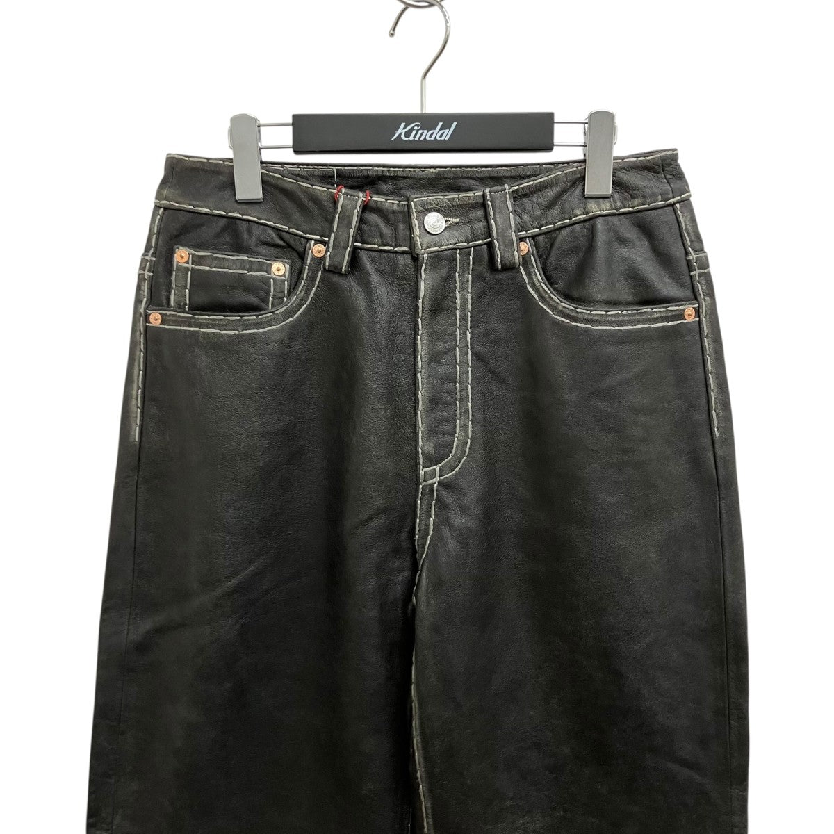 25AWLoose Fit Leather Pantレザーパンツ