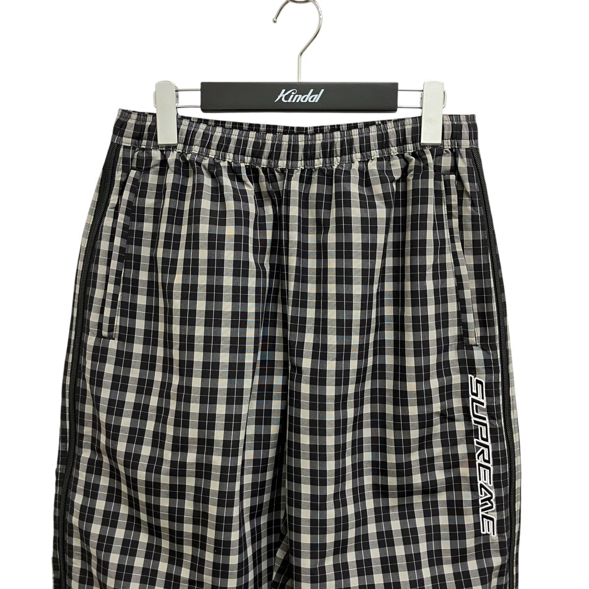 25AW プレイドウォームアップパンツ チェック Plaid Warm Up Pant