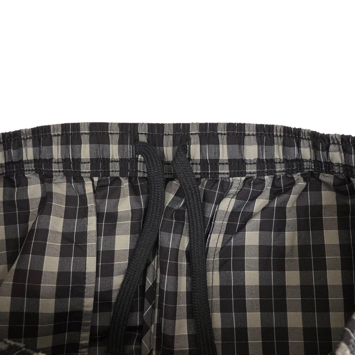 25AW プレイドウォームアップパンツ チェック Plaid Warm Up Pant