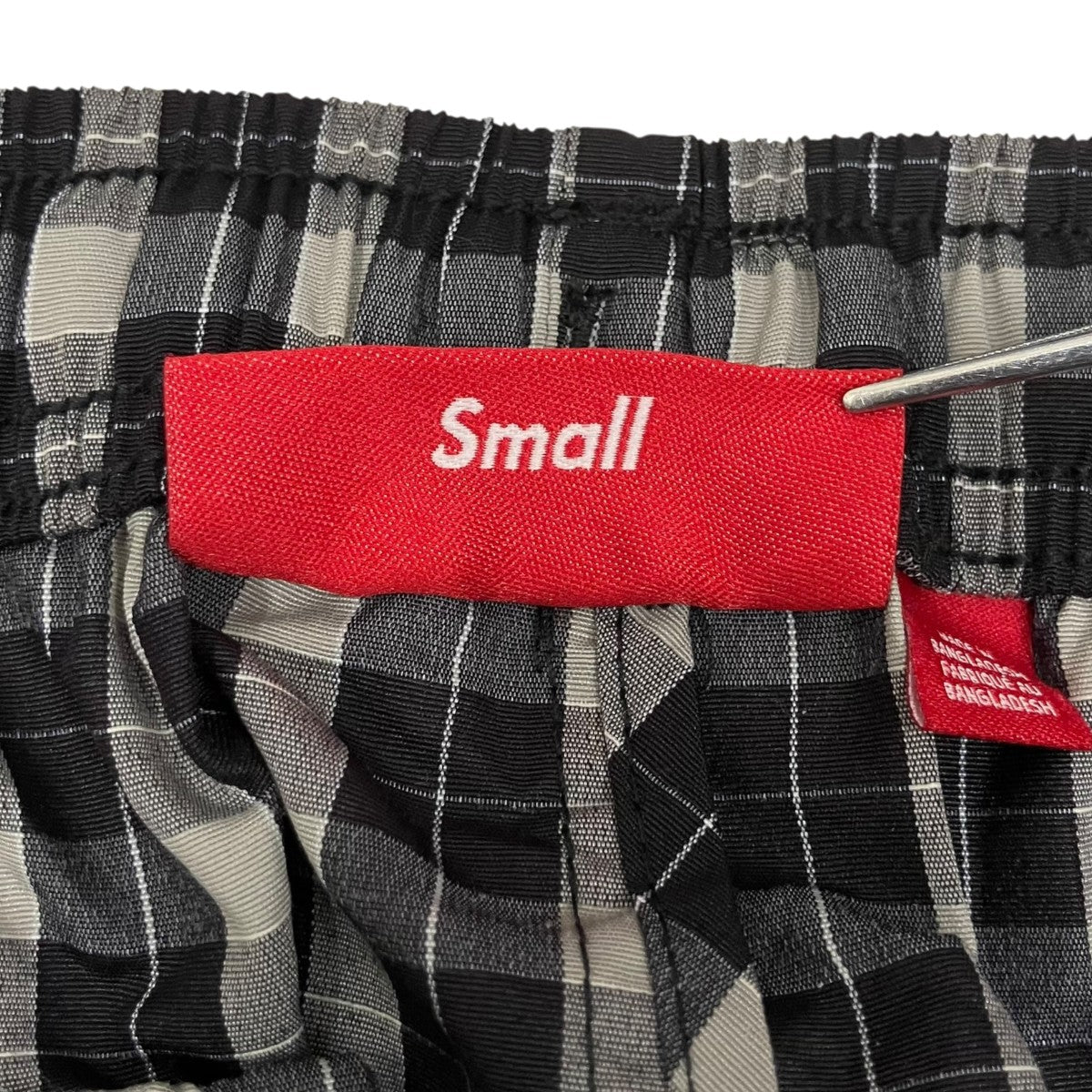 25AW プレイドウォームアップパンツ チェック Plaid Warm Up Pant