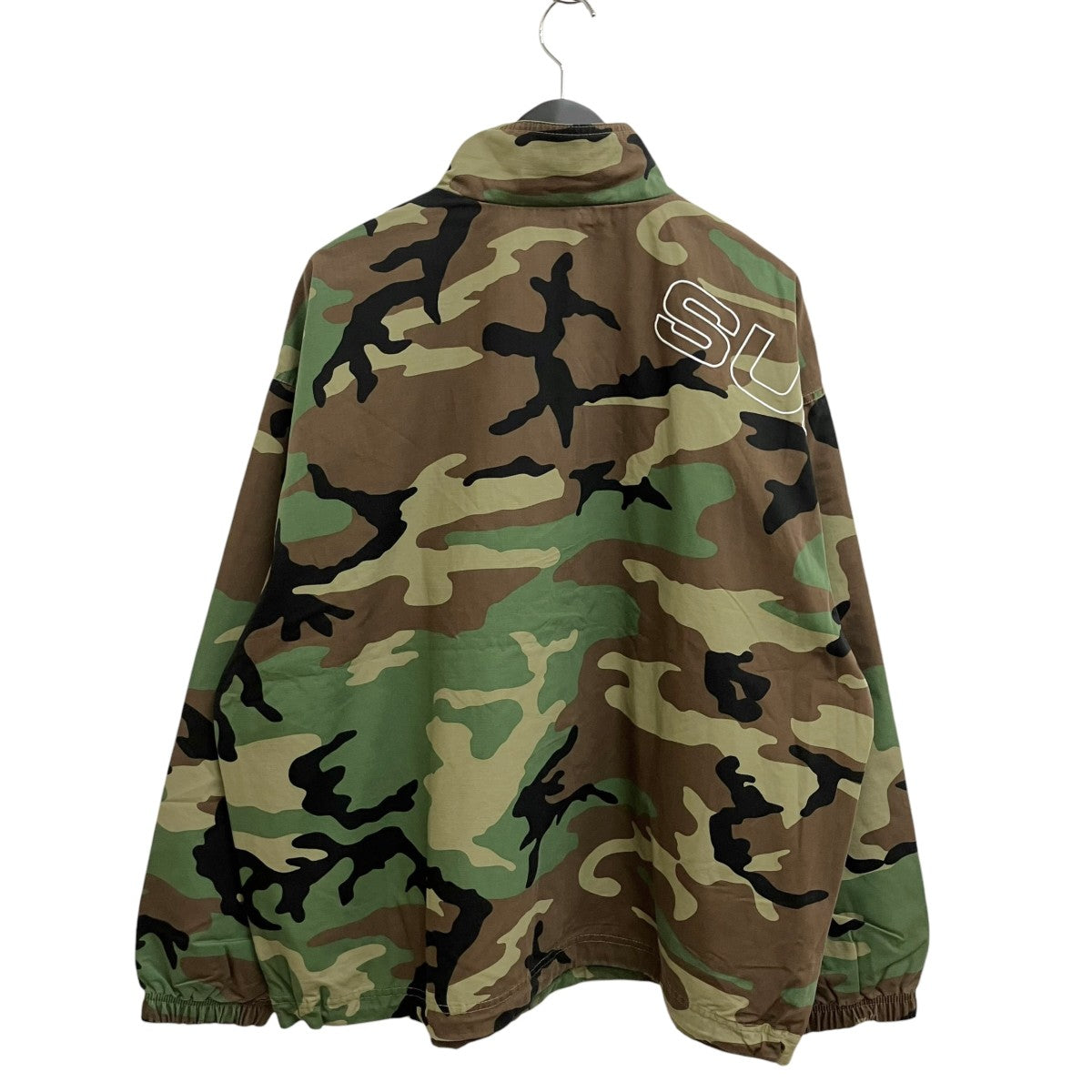 25AWSpellout Embroidered Ripstop Track Jacketカモフラージュ柄ジャケット