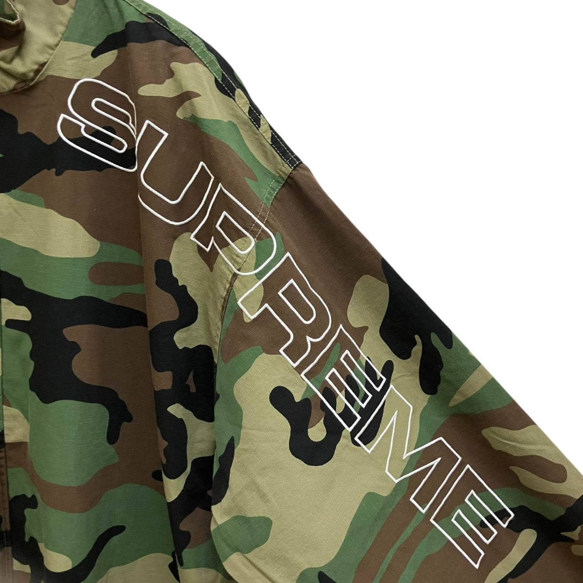 25AWSpellout Embroidered Ripstop Track Jacketジャケット