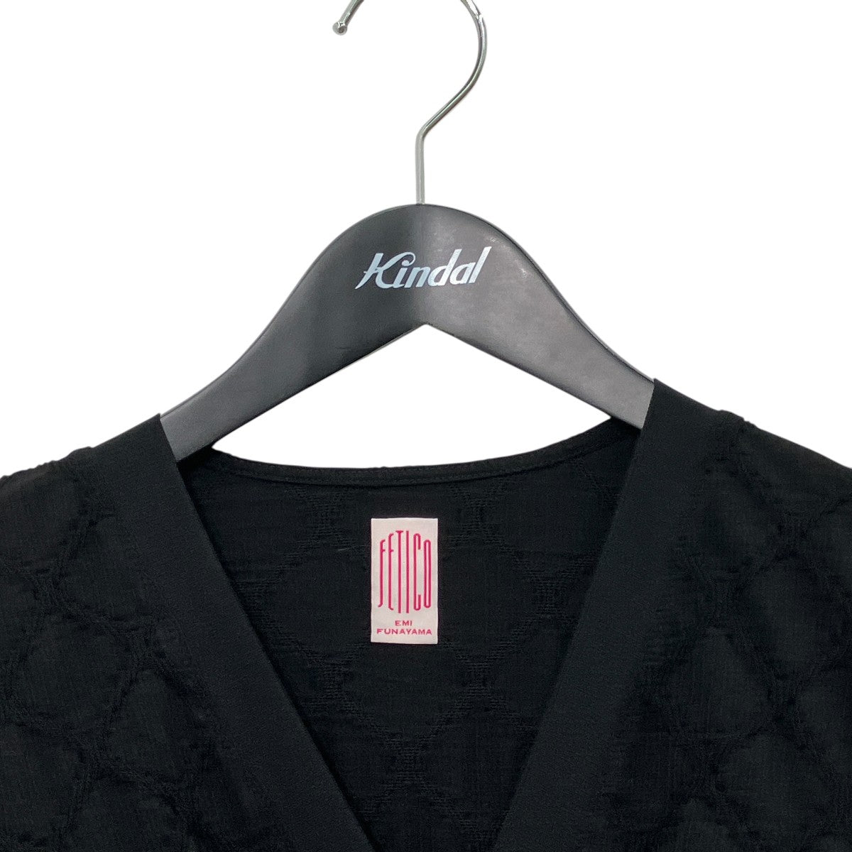 JACQUARD JERSEY PANELED BODYSUITボディスーツFTC234-0405