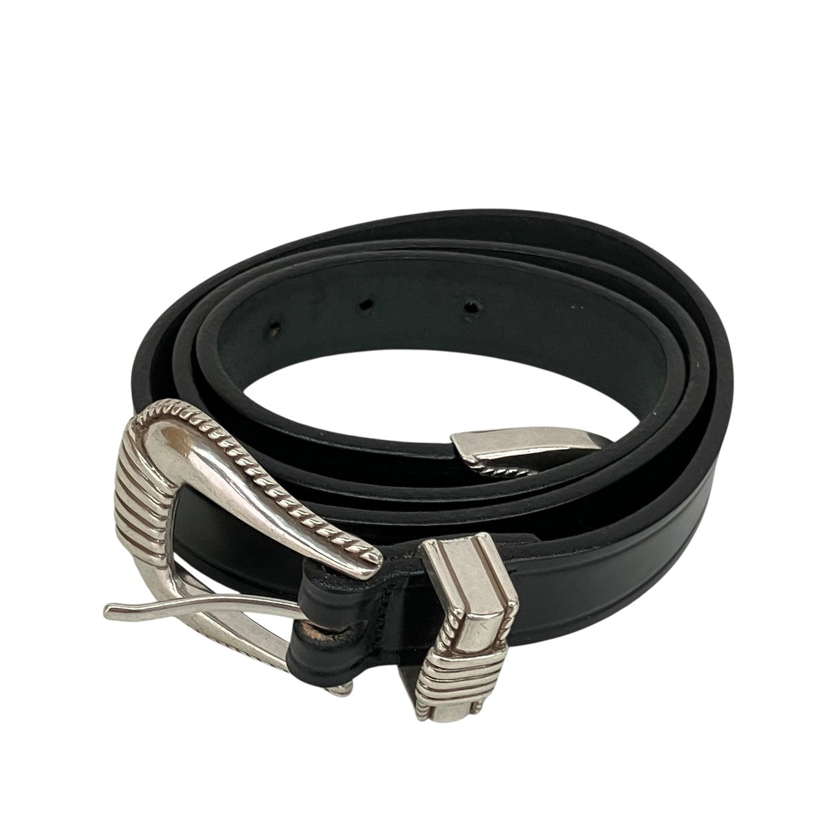 3-PIECE SILVER BUCKLE BELTSベルト3091