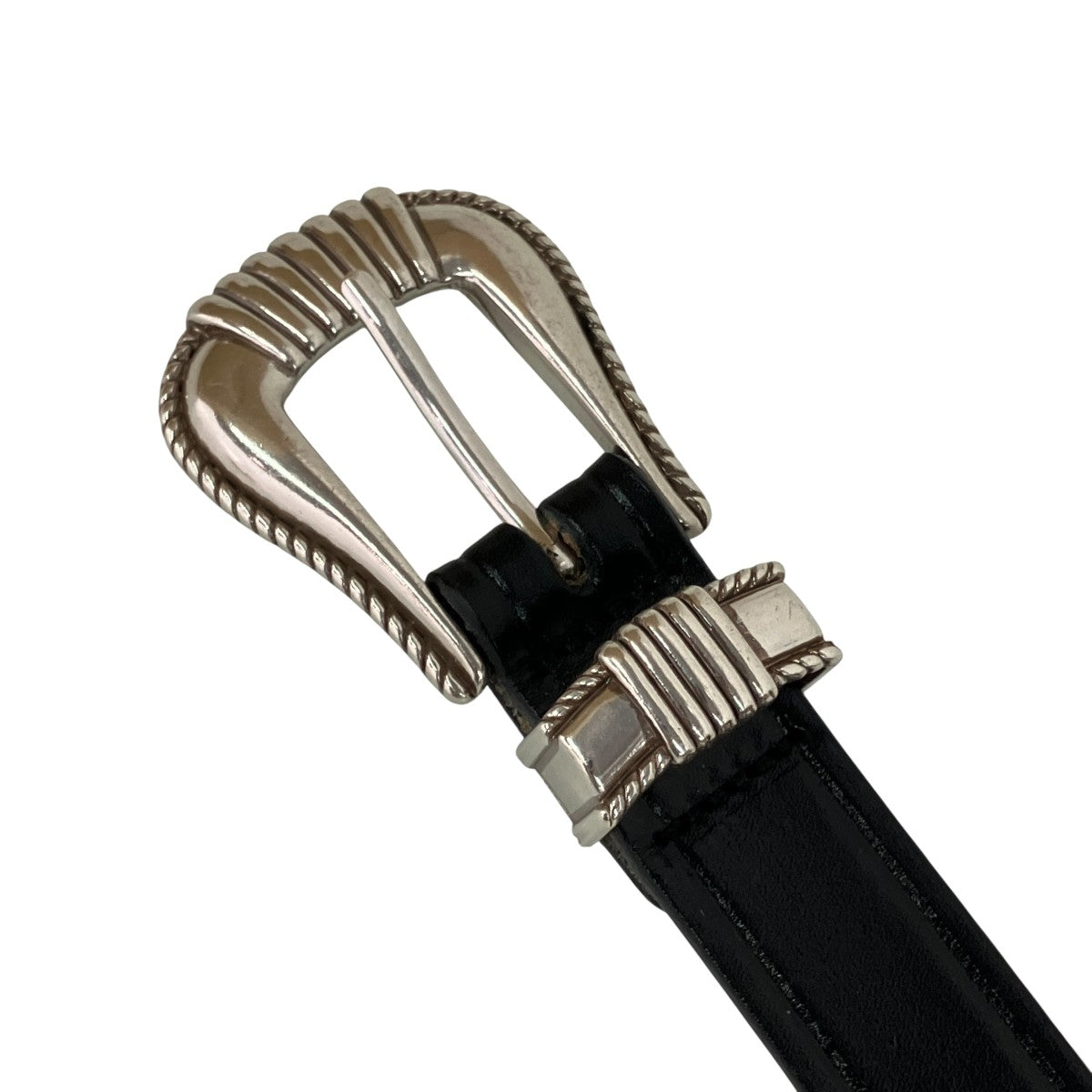 3-PIECE SILVER BUCKLE BELTSベルト3091