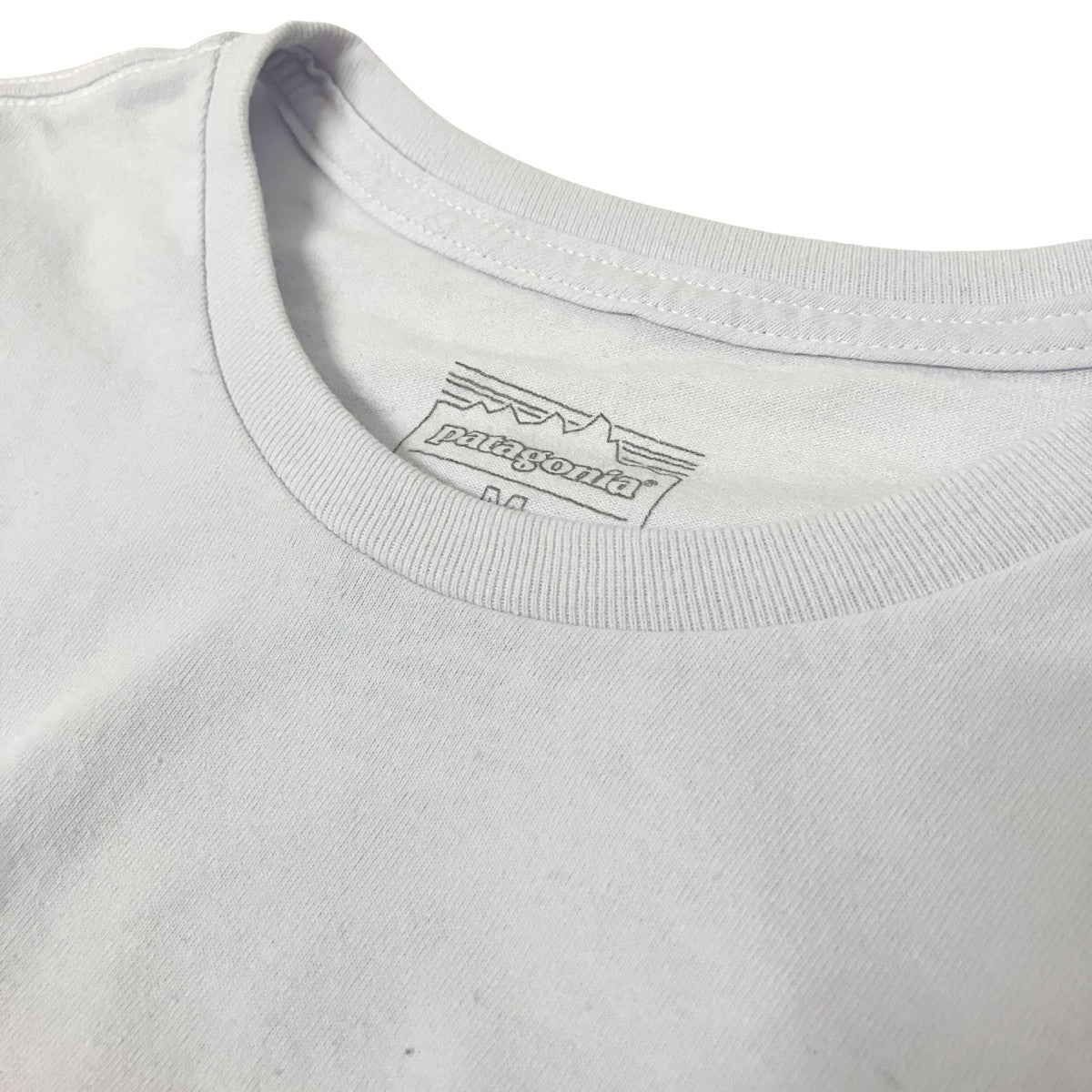 M’s L S Great Waves Responsibili-Teeプリントカットソー37876