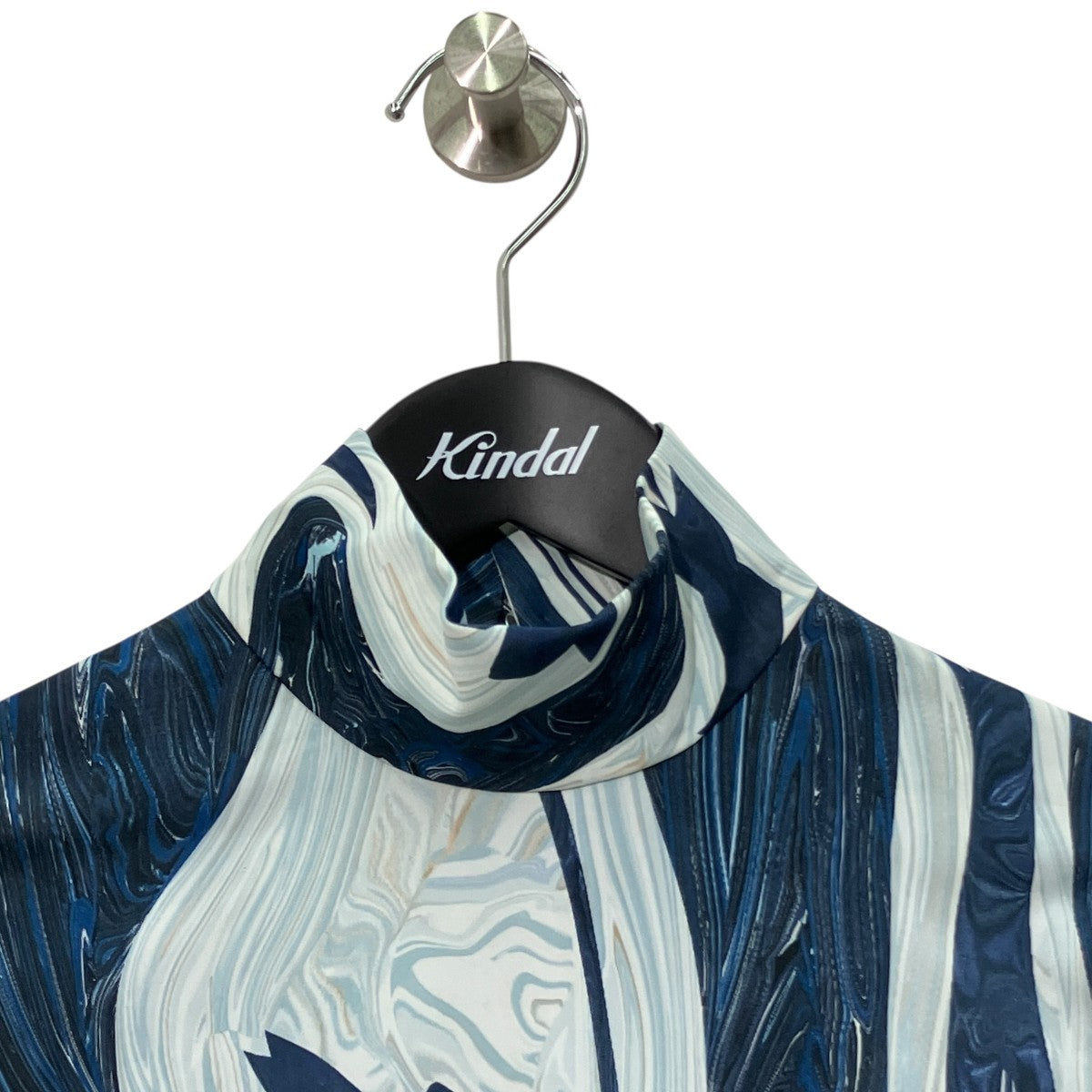 Marble Print Jersey High Neck TopジャージーハイネックトップMM24SS-JS077