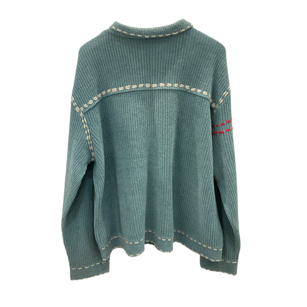PG1 KNIT襟付きニットカーディガンPD-232-KN-021