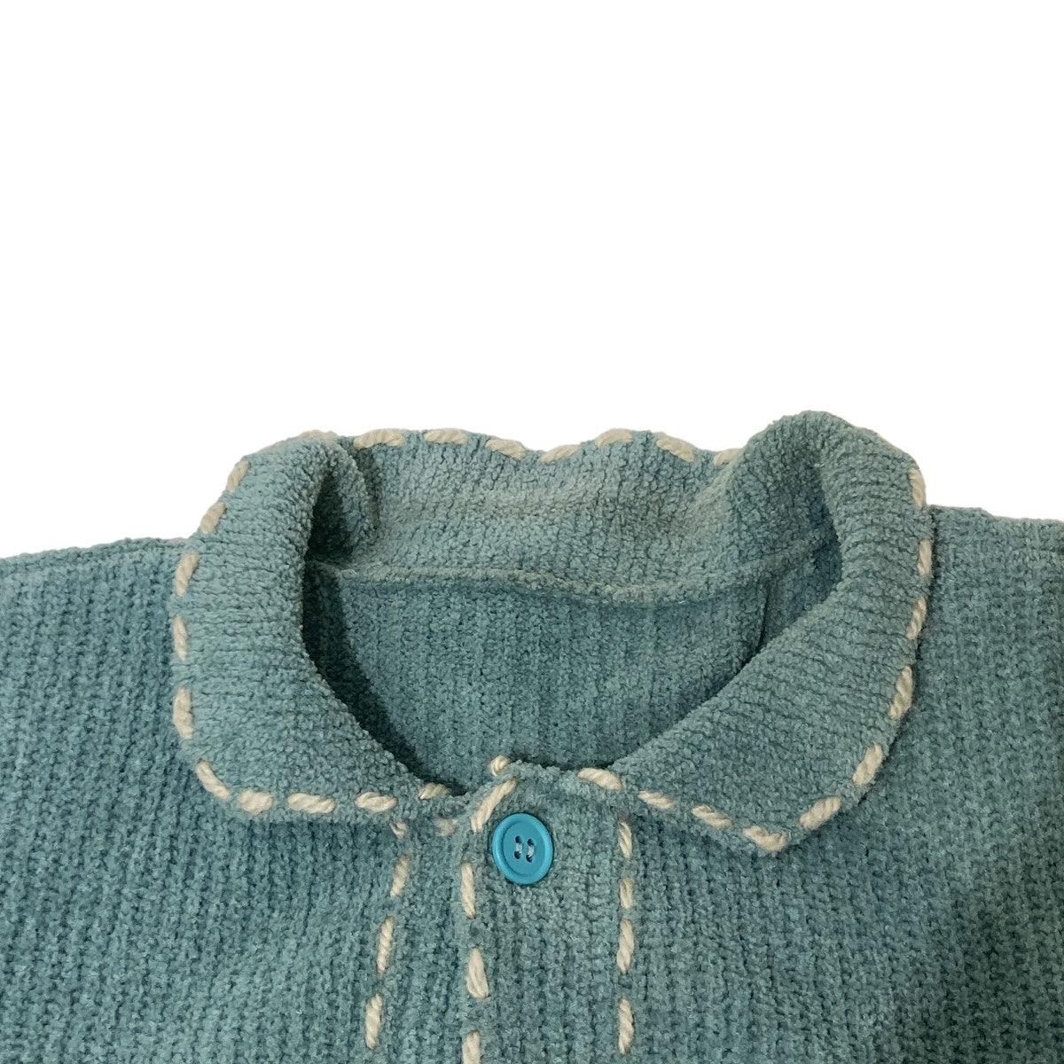 PG1 KNIT襟付きニットカーディガンPD-232-KN-021