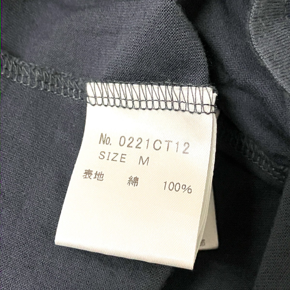 VネックTシャツ0221CT12