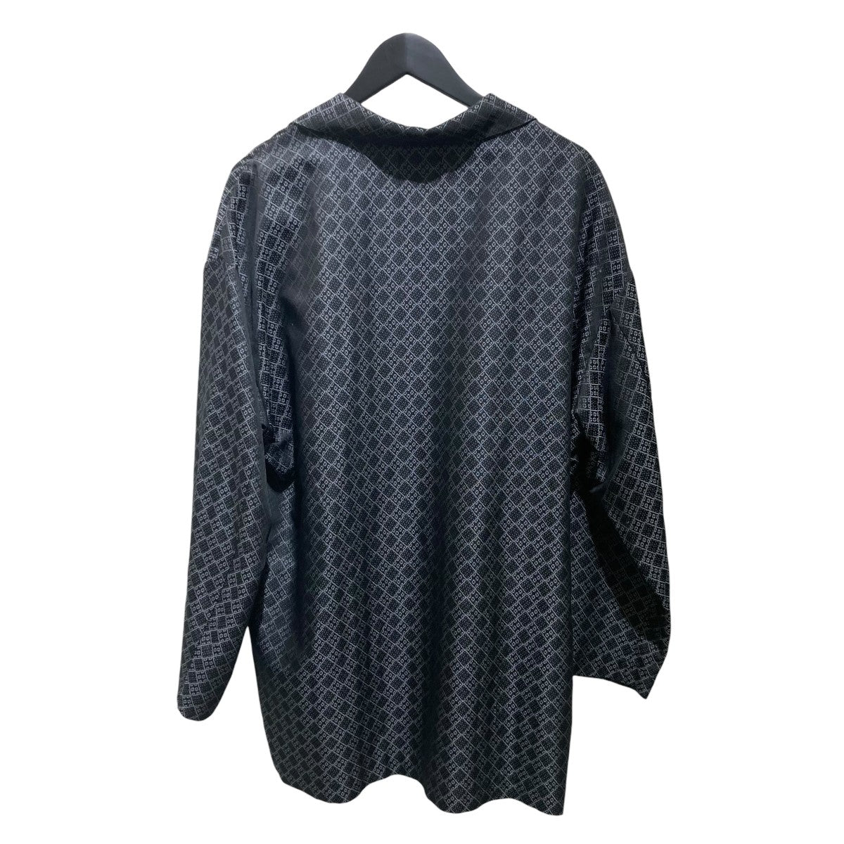 総柄シャツジャケット