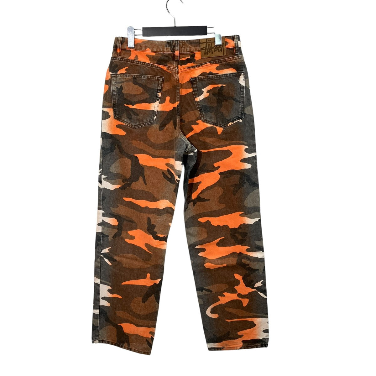23SSSPRAY DYE BIG OL’ JEANカモフラデニムパンツ116617