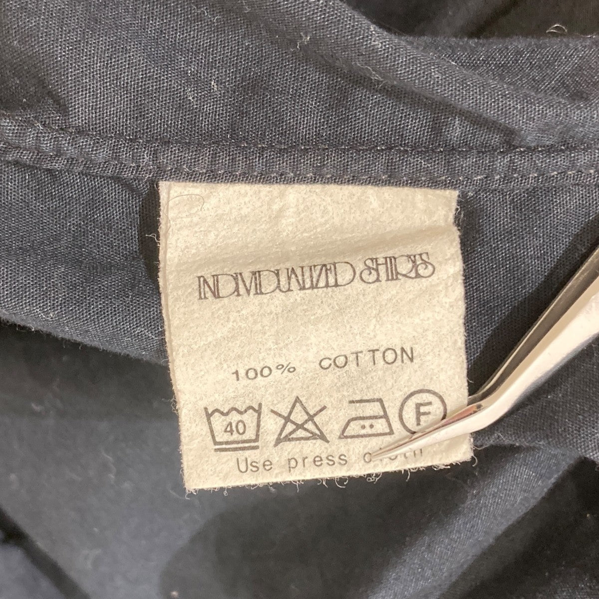INDIVIDUALIZED SHIRTS オープンカラーシャツ 古着・中古-7枚目のアイテム画像