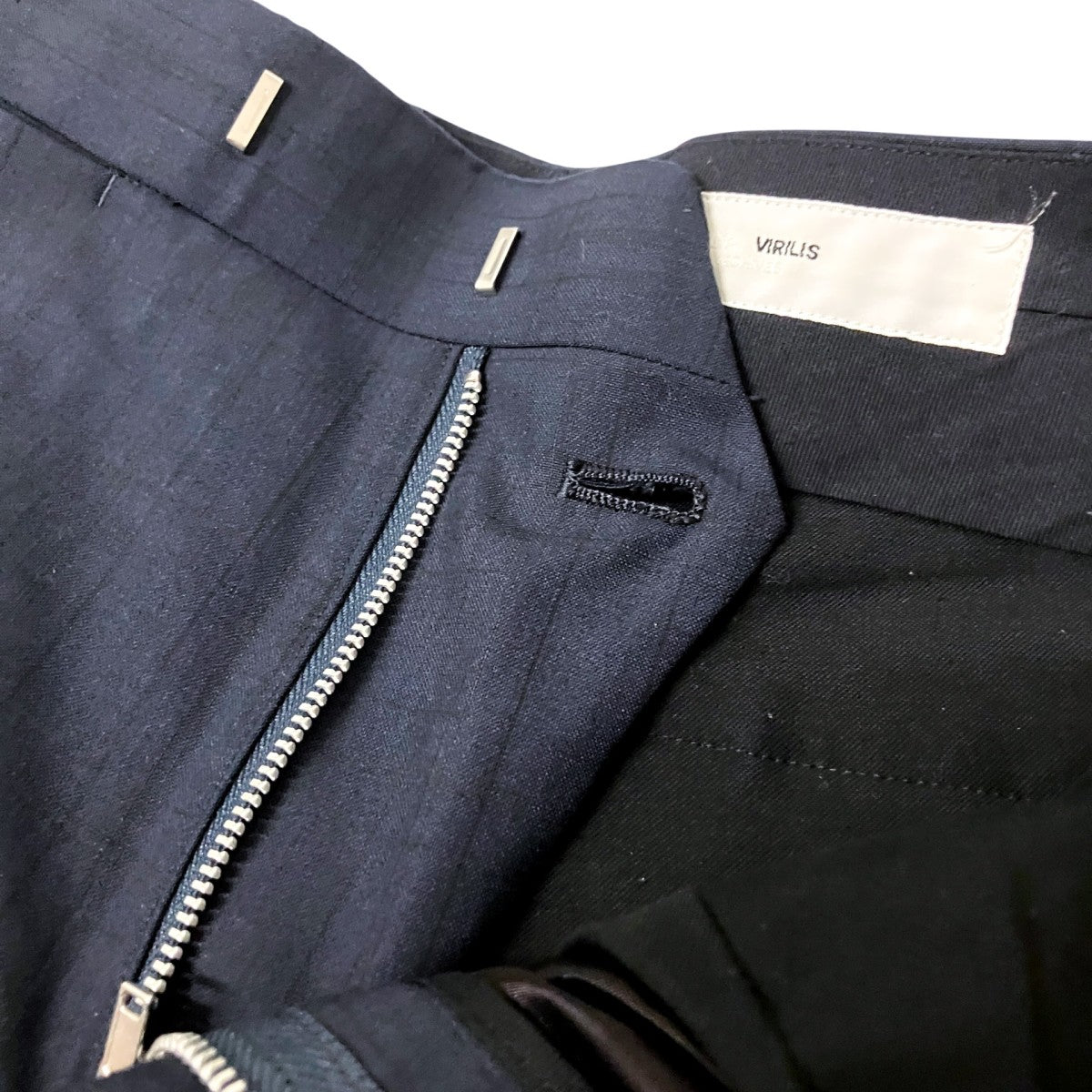 TOGA VIRILIS Suiting pants2タックスラックスパンツTV01 FF317 古着・中古-4枚目のアイテム画像
