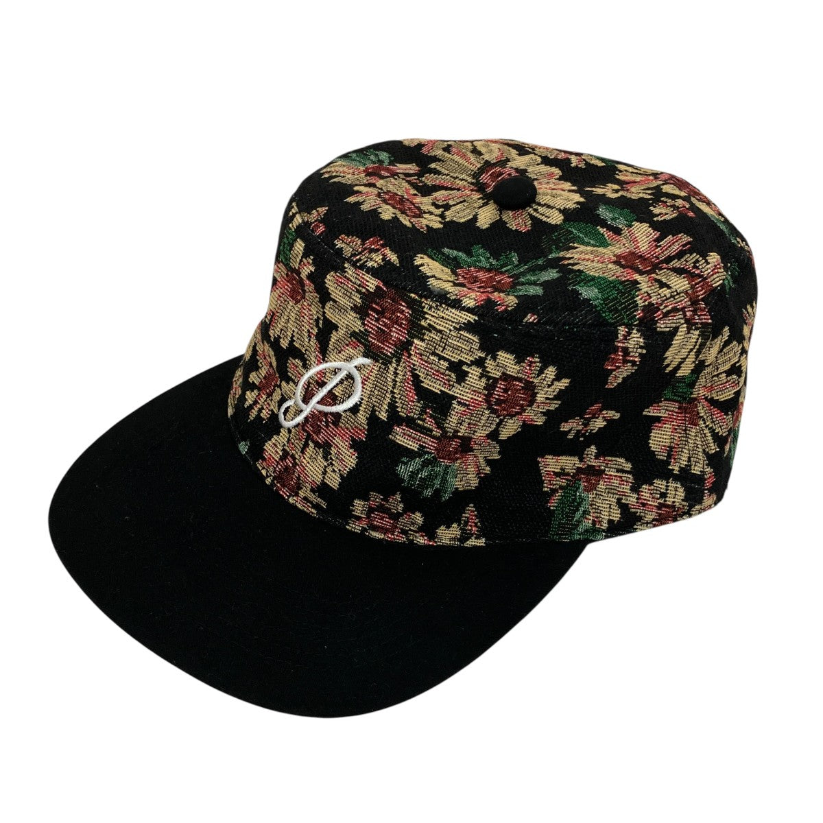 Flower Pillbox Cap花柄キャップ