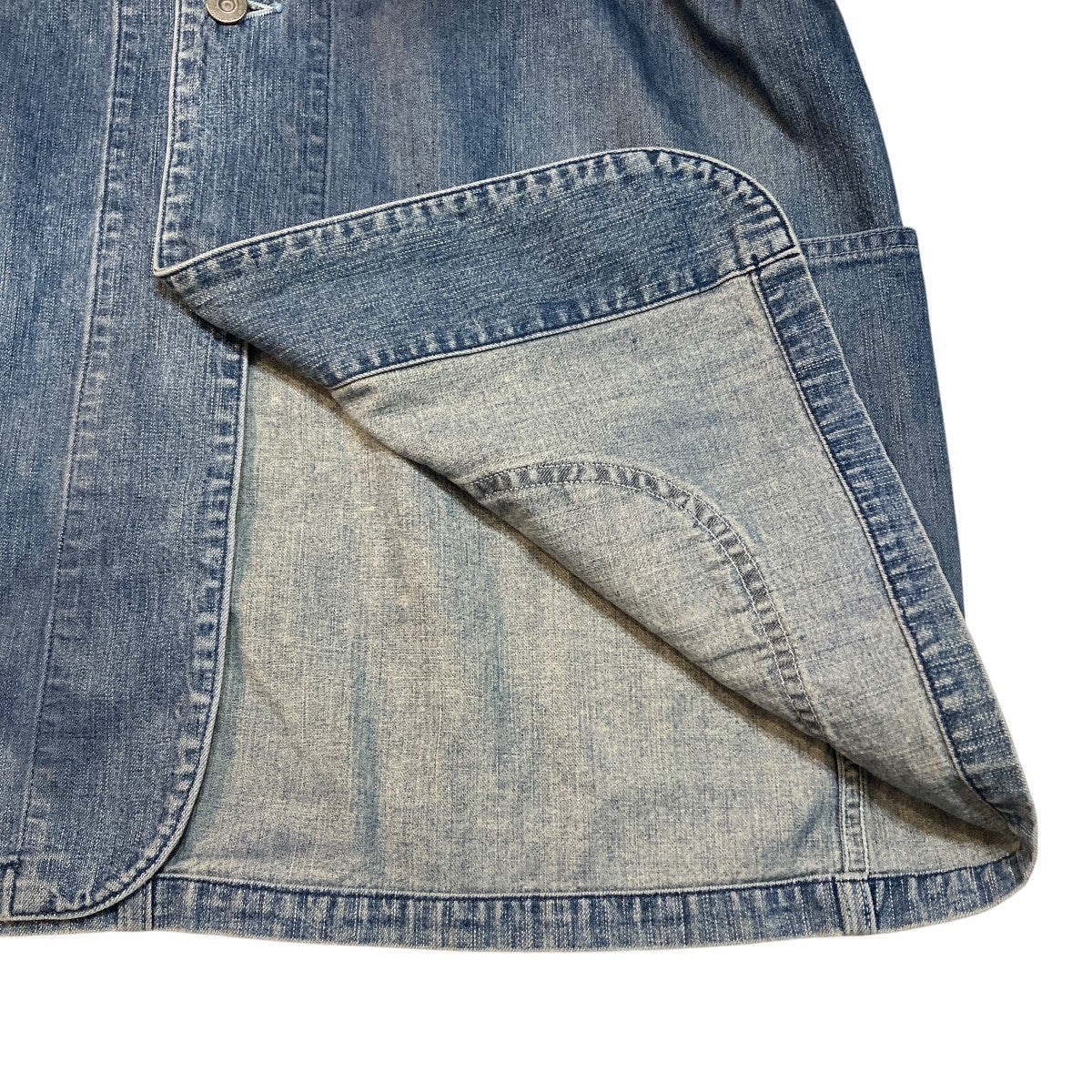 FADED LIGHT DENIM COVERALLカバーオールUSH65-KC200-B