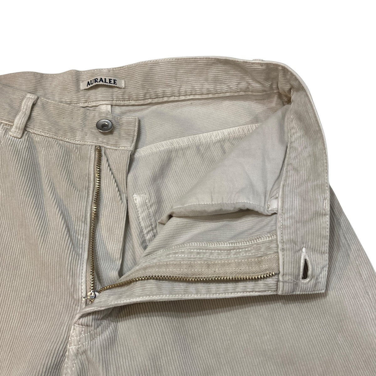 AURALEE(オーラリー) GARMENT-DYED FINX CORDUROY 5P WIDE PANTSパンツ