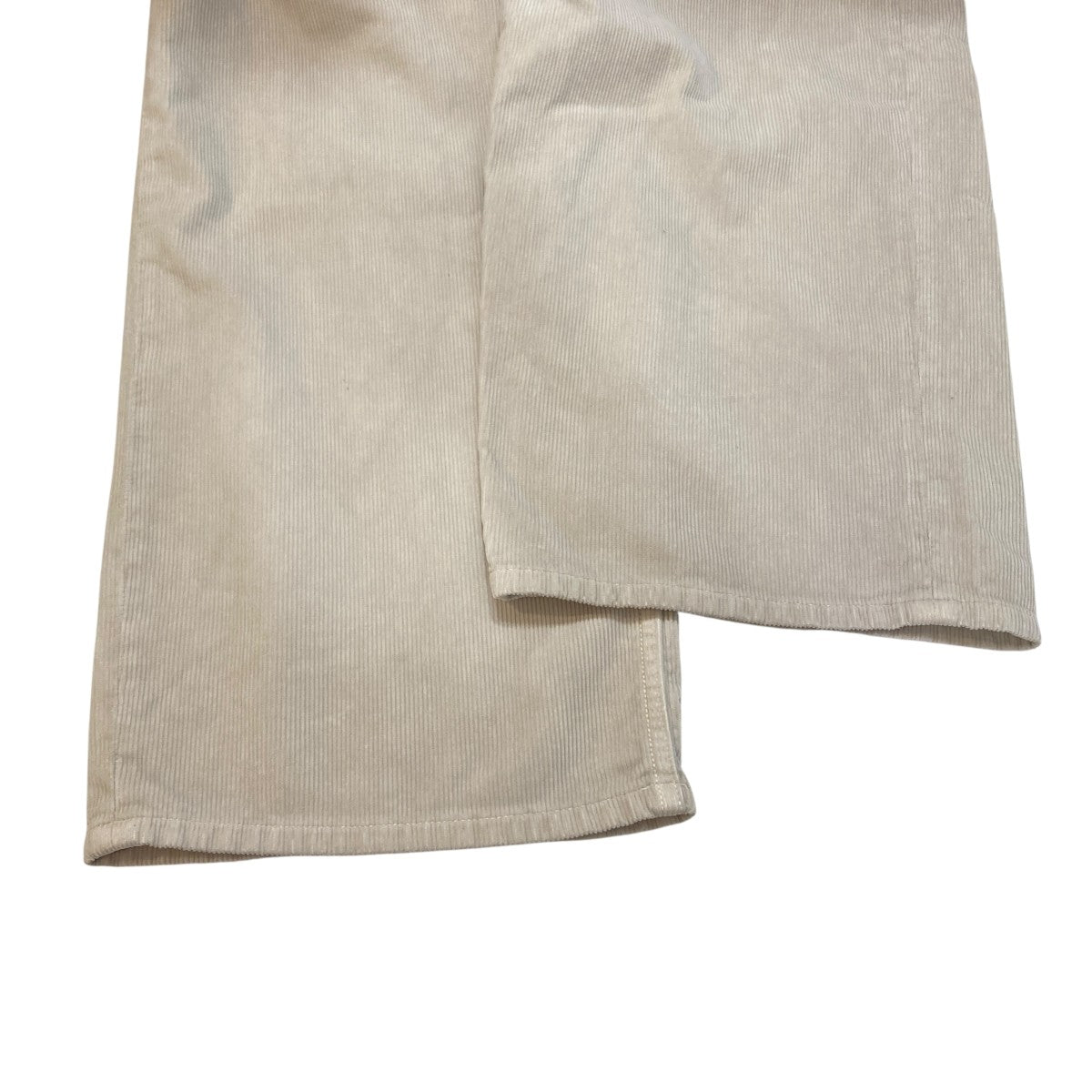 GARMENT-DYED FINX CORDUROY 5P WIDE PANTSパンツA26SP01FX
