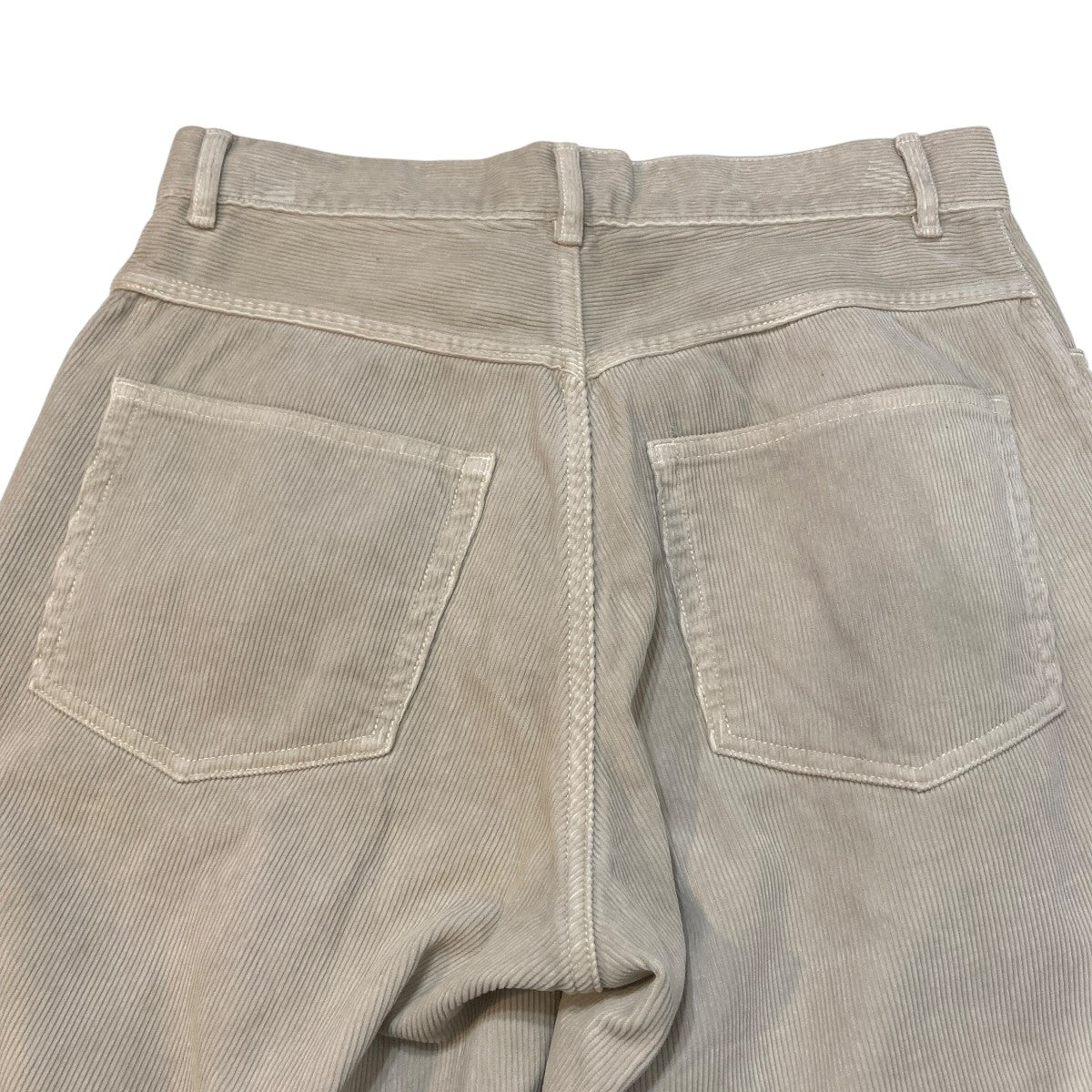 GARMENT-DYED FINX CORDUROY 5P WIDE PANTSパンツA26SP01FX