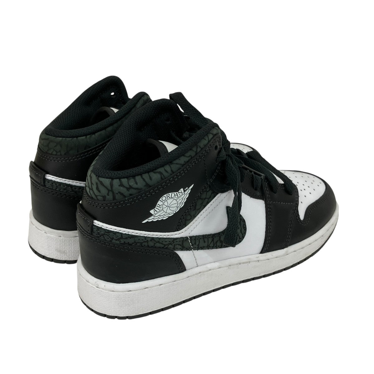 AIR JORDAN 1 MID SE GS Panda ElephantハイカットスニーカーFB9909-001