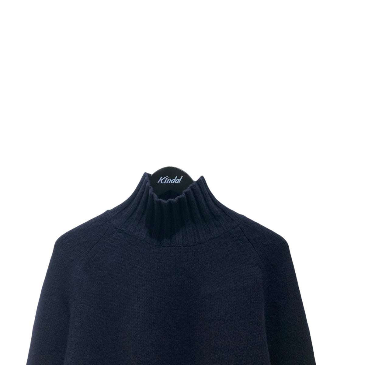 ENGLISH LAMBSWOOL FIVE GAUGE HIGH NECK JUMPERタートルネックニットSNM-052
