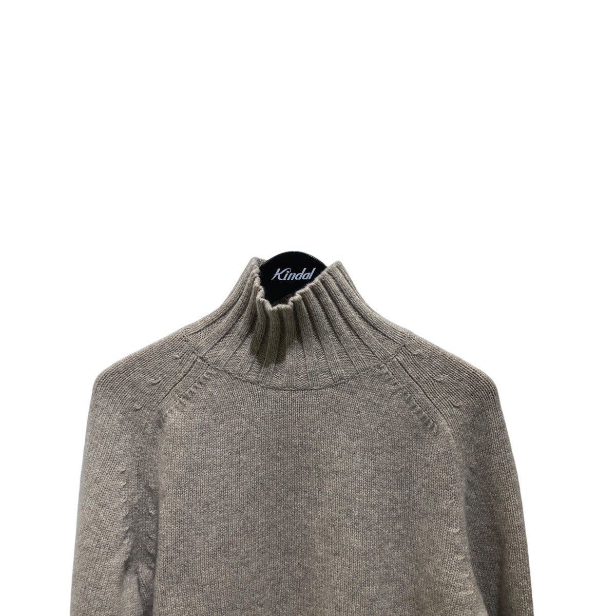 ENGLISH LAMBSWOOL FIVE GAUGE HIGH NECK JUMPERセーターSNM-052