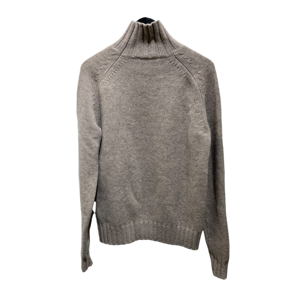 ENGLISH LAMBSWOOL FIVE GAUGE HIGH NECK JUMPERセーターSNM-052
