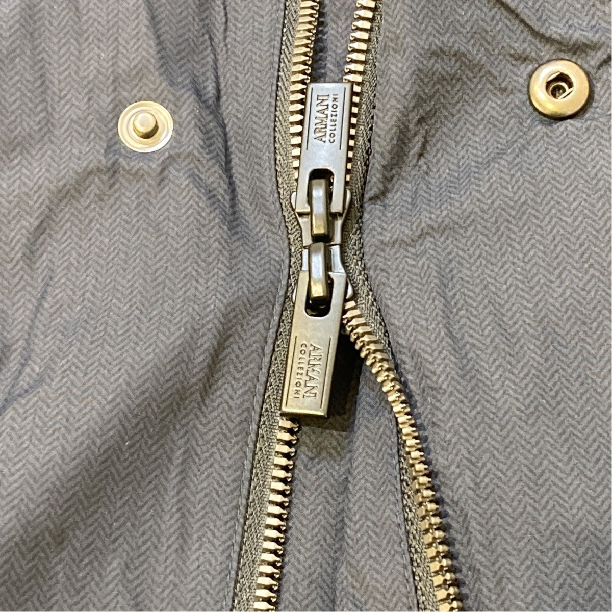 ARMANI COLLEZIONI インナーダウン付きステンカラーコートTCB05W TCW20 古着・中古-6枚目のアイテム画像