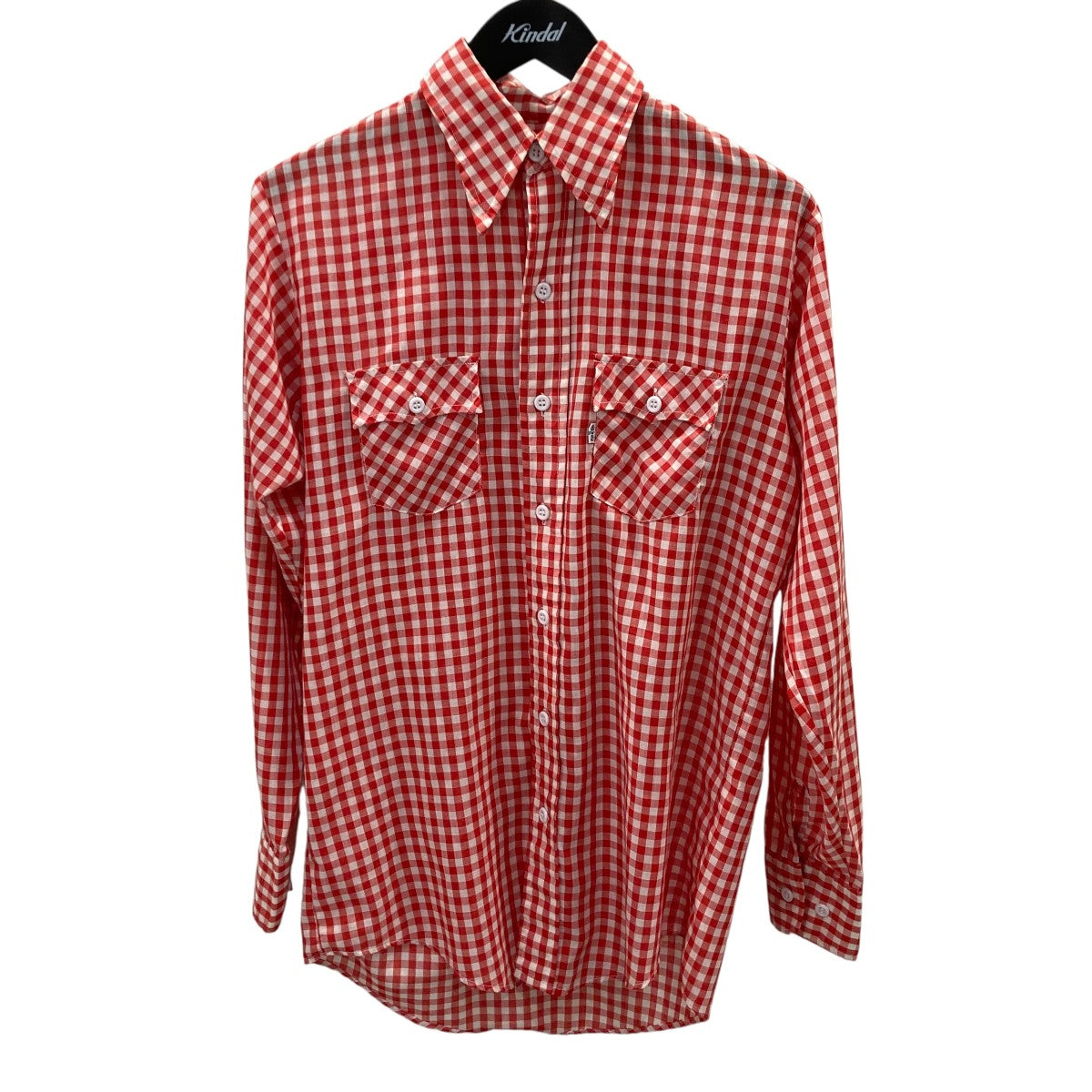 LEVI’S MADE IN USA サドルマンタグ 70’Ｓ長袖シャツ 古着・中古-1枚目のアイテム画像