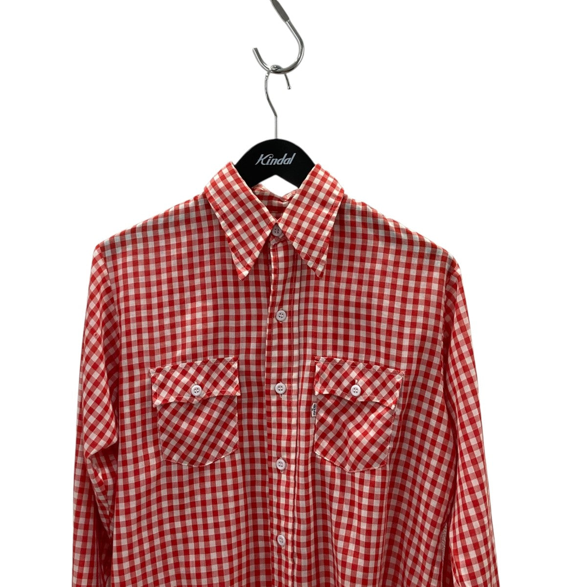 LEVI’S MADE IN USA サドルマンタグ 70’Ｓ長袖シャツ 古着・中古-2枚目のアイテム画像