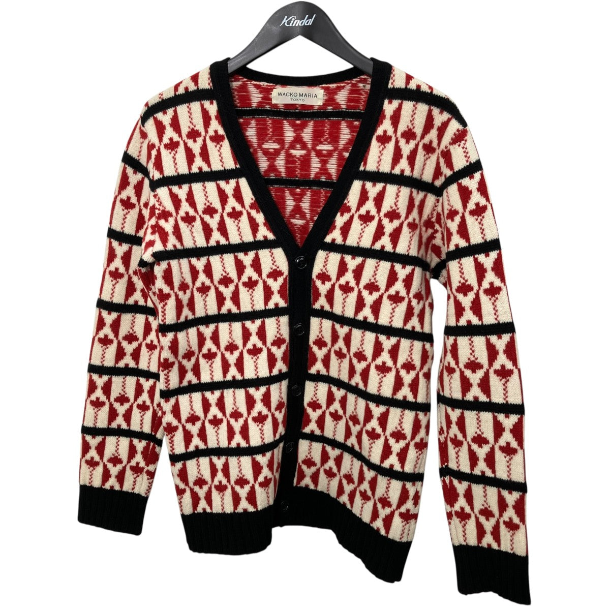 WACKO MARIA ニットカーディガン 古着・中古-1枚目のアイテム画像