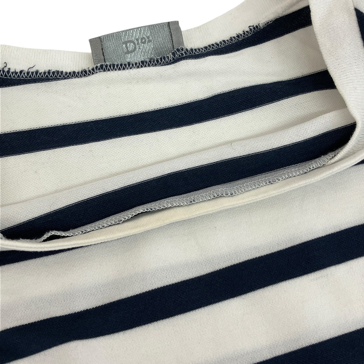 Dior Homme ボーダー半袖Tシャツ363J652A0343 古着・中古-5枚目のアイテム画像