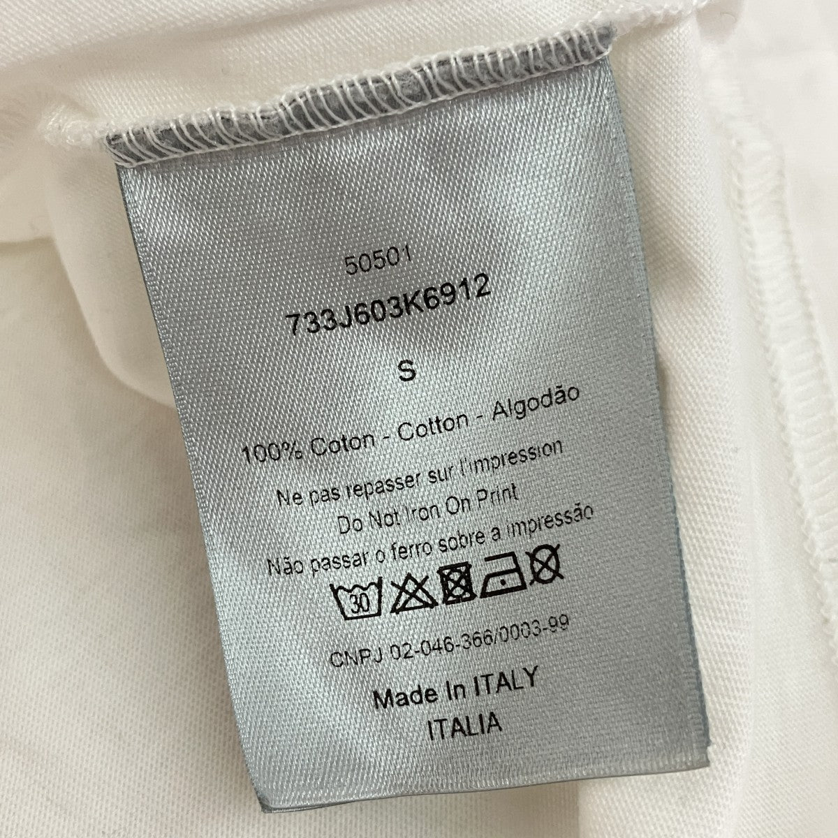 Dior Homme Tribal Tattoo TEE半袖Tシャツ733J603K6912 古着・中古-8枚目のアイテム画像