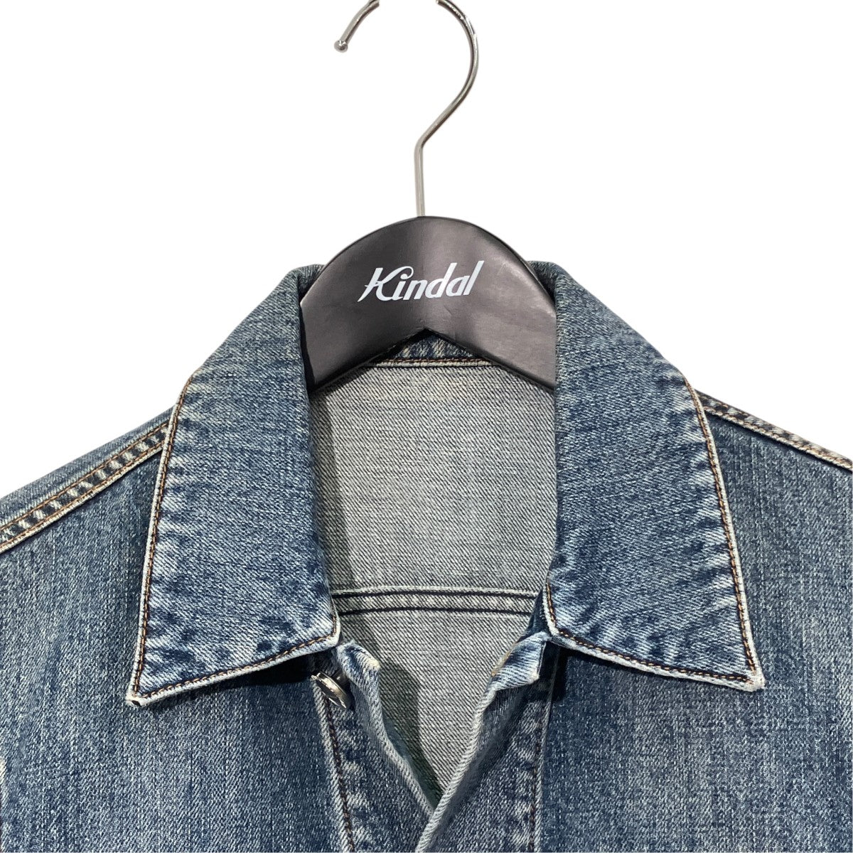 KRIS VAN ASSCHE デニムジャケット142DE 402 古着・中古-3枚目のアイテム画像