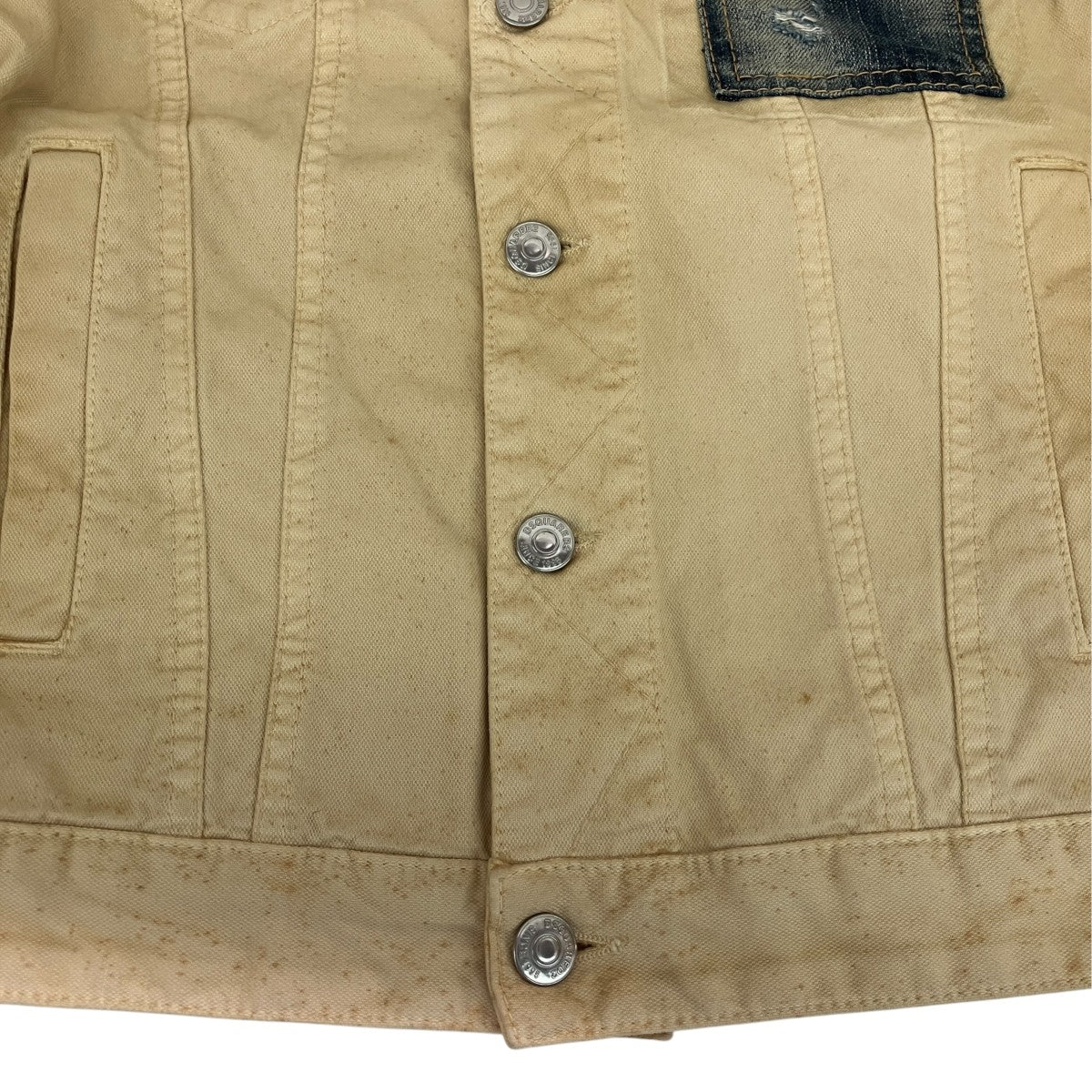 DSQUARED2 レザー切替デニムジャケットS74AM0454 古着・中古-7枚目のアイテム画像