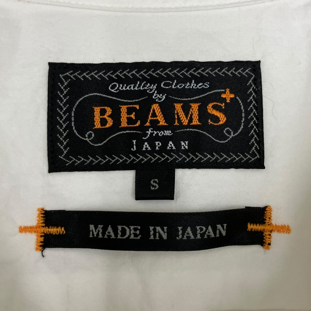 コットンリネンオープンカラーシャツ 38-01-0044-139